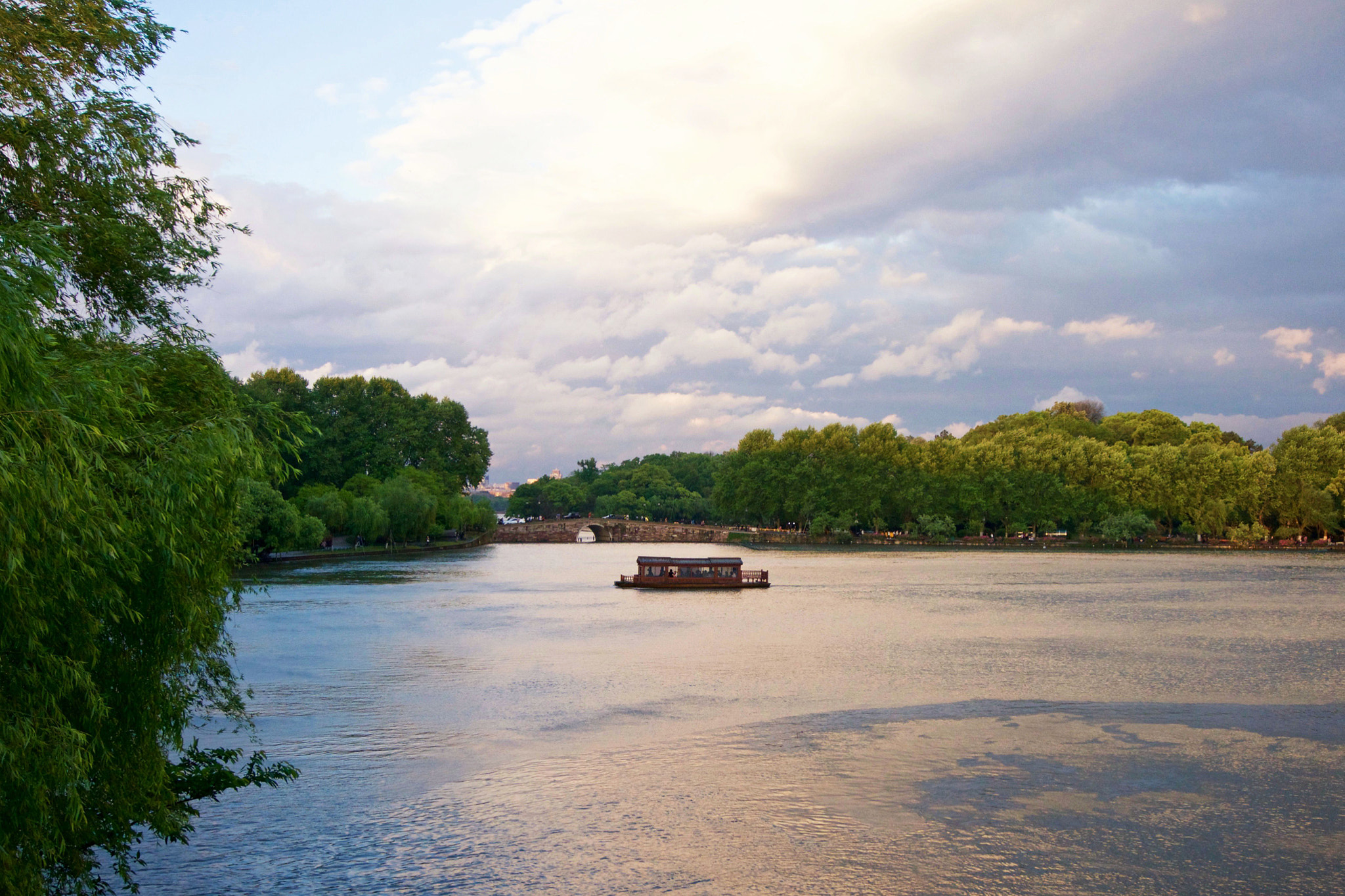 Sony Alpha NEX-6 sample photo. The west lake sunset photography