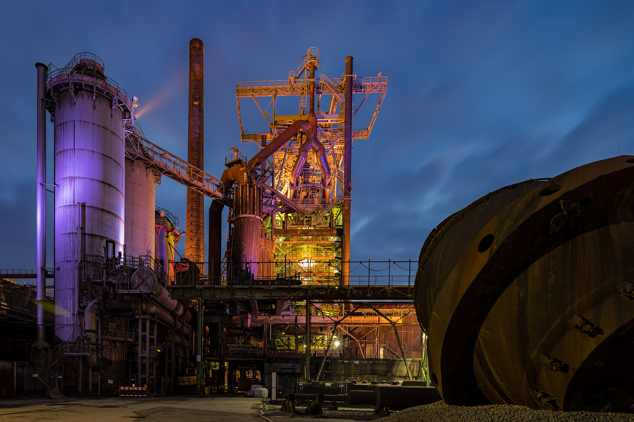 Canon TS-E 17mm F4L Tilt-Shift sample photo. Industrial beauty- henrichshütte, germany photography