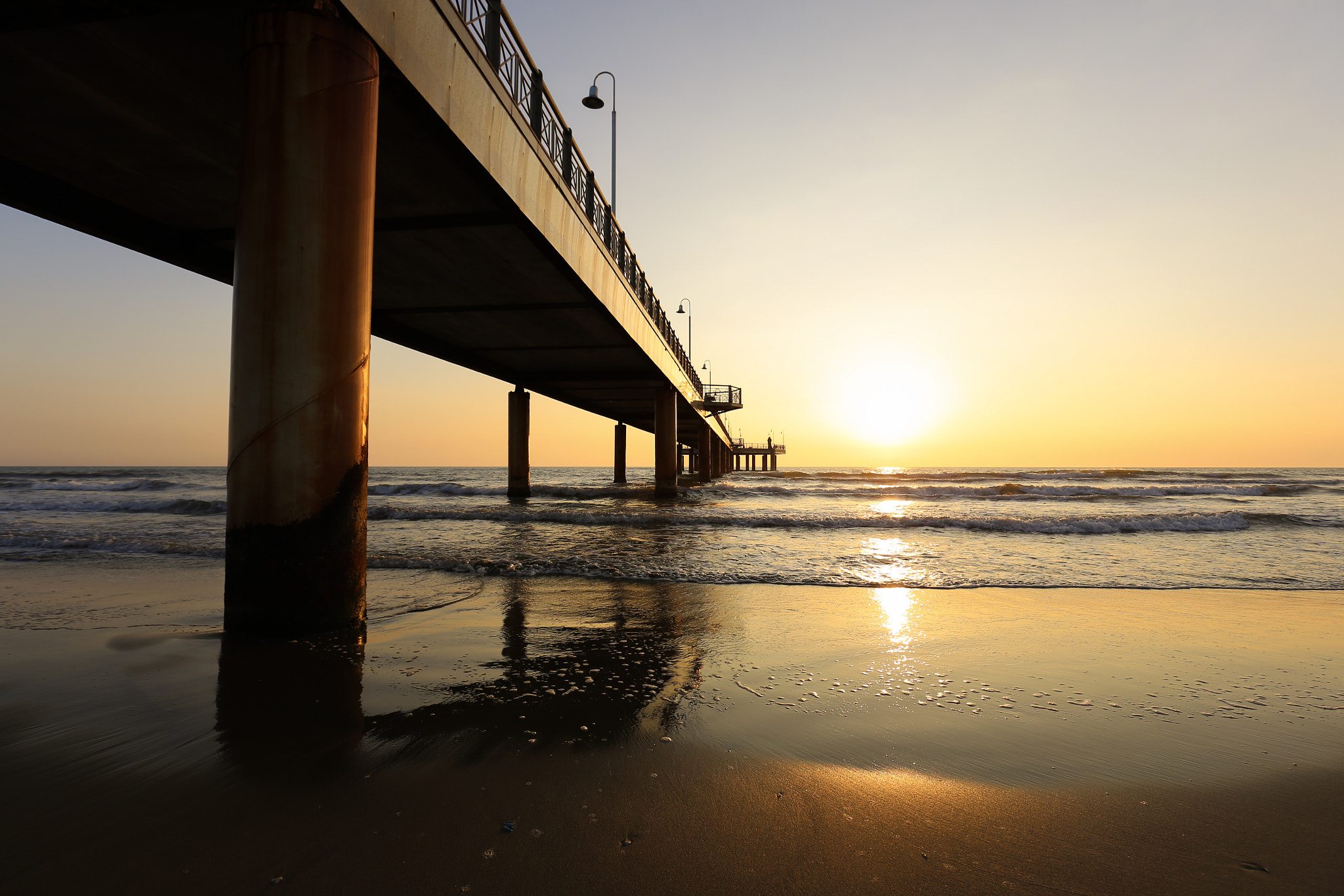 Canon EOS 6D sample photo. Il pontile di tonfano photography