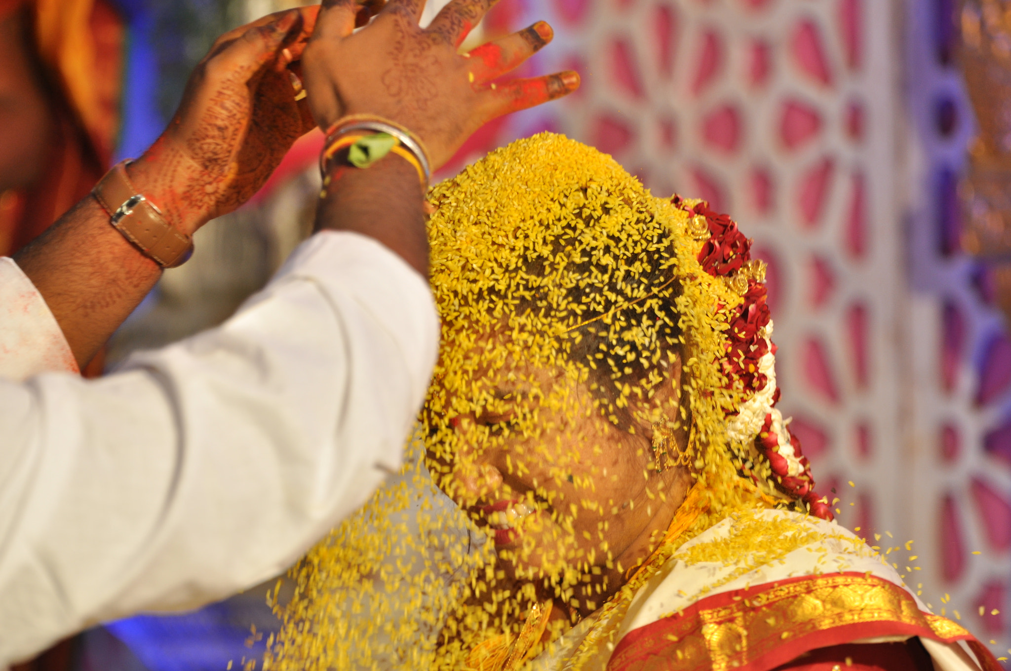 Tamron SP 70-200mm F2.8 Di VC USD sample photo. Indian wedding photography