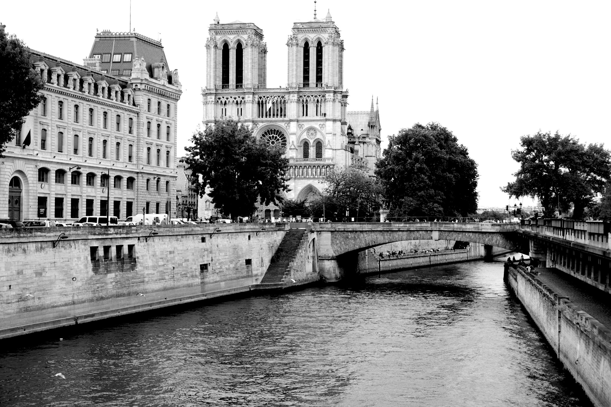 Sony SLT-A65 (SLT-A65V) sample photo. Notre dame sur seine photography