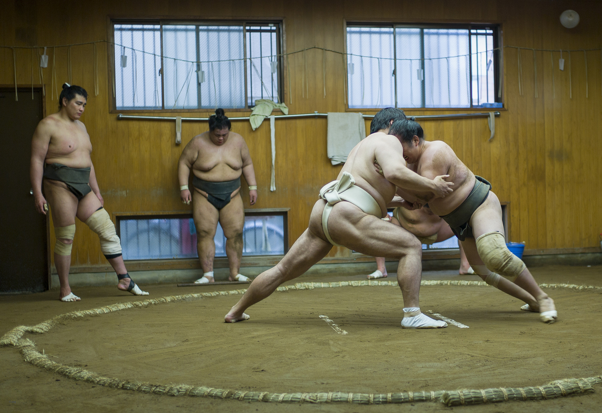 Elmarit-M 28mm f/2.8 (III) sample photo. Tokyo sumo training photography