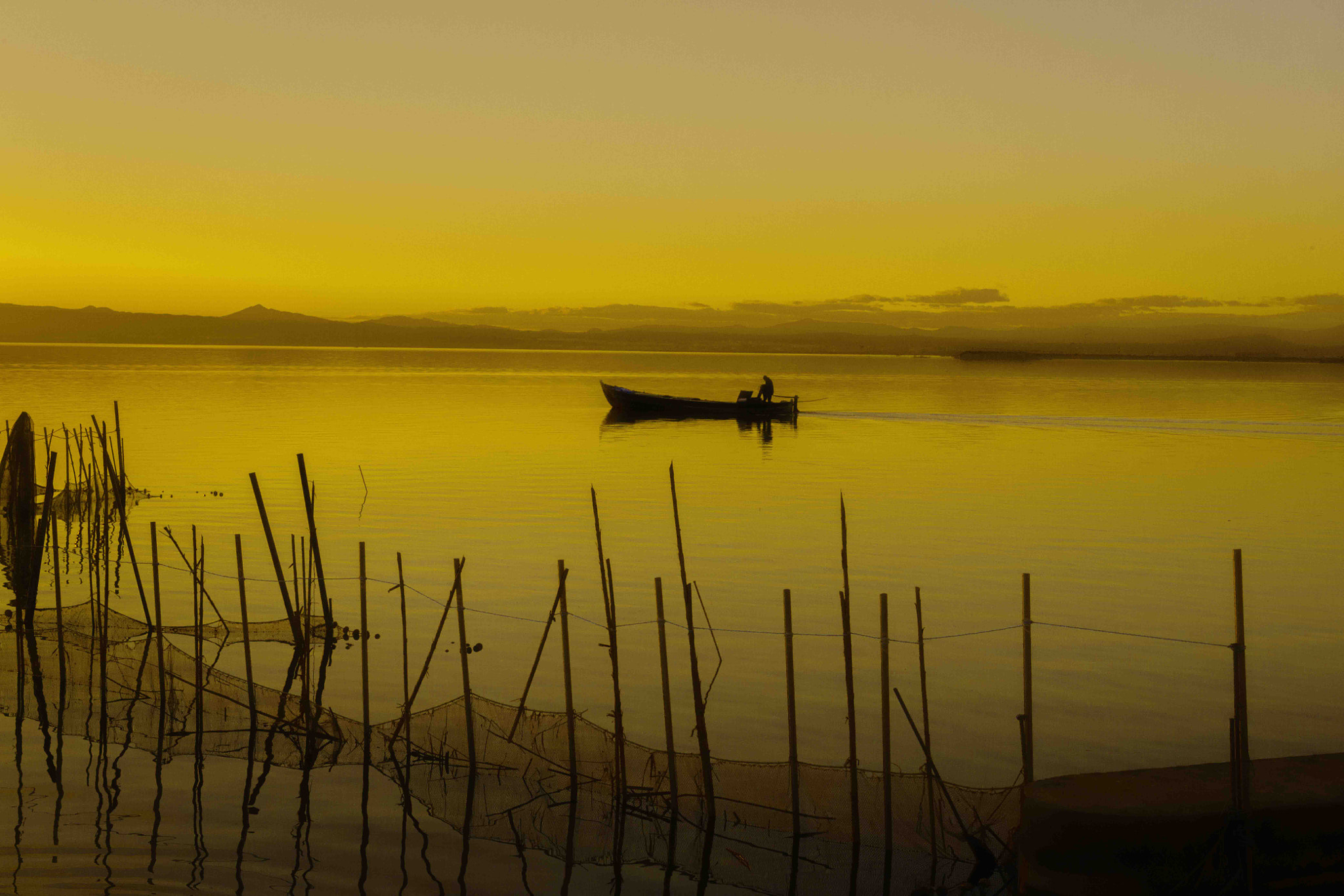 Canon EOS-1Ds Mark III sample photo. Albufera sunset photography