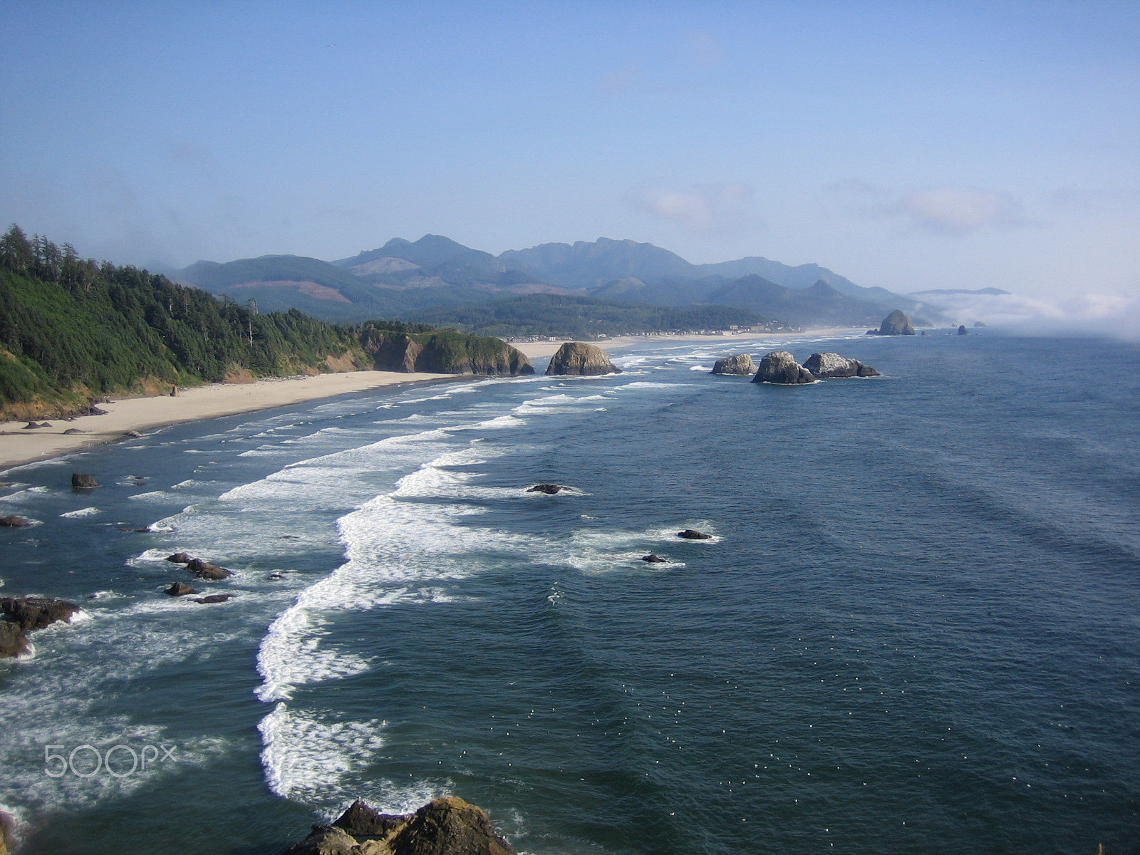 Canon POWERSHOT SD200 sample photo. Cannon beach - oregon u s a photography