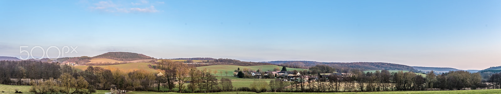 Nikon D500 sample photo. Panorama de budange (lorraine, france) photography