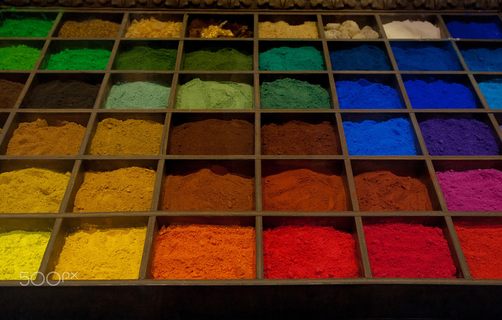 Nikon AF-S Nikkor 24-70mm F2.8G ED sample photo. Venice powder painting colors photography