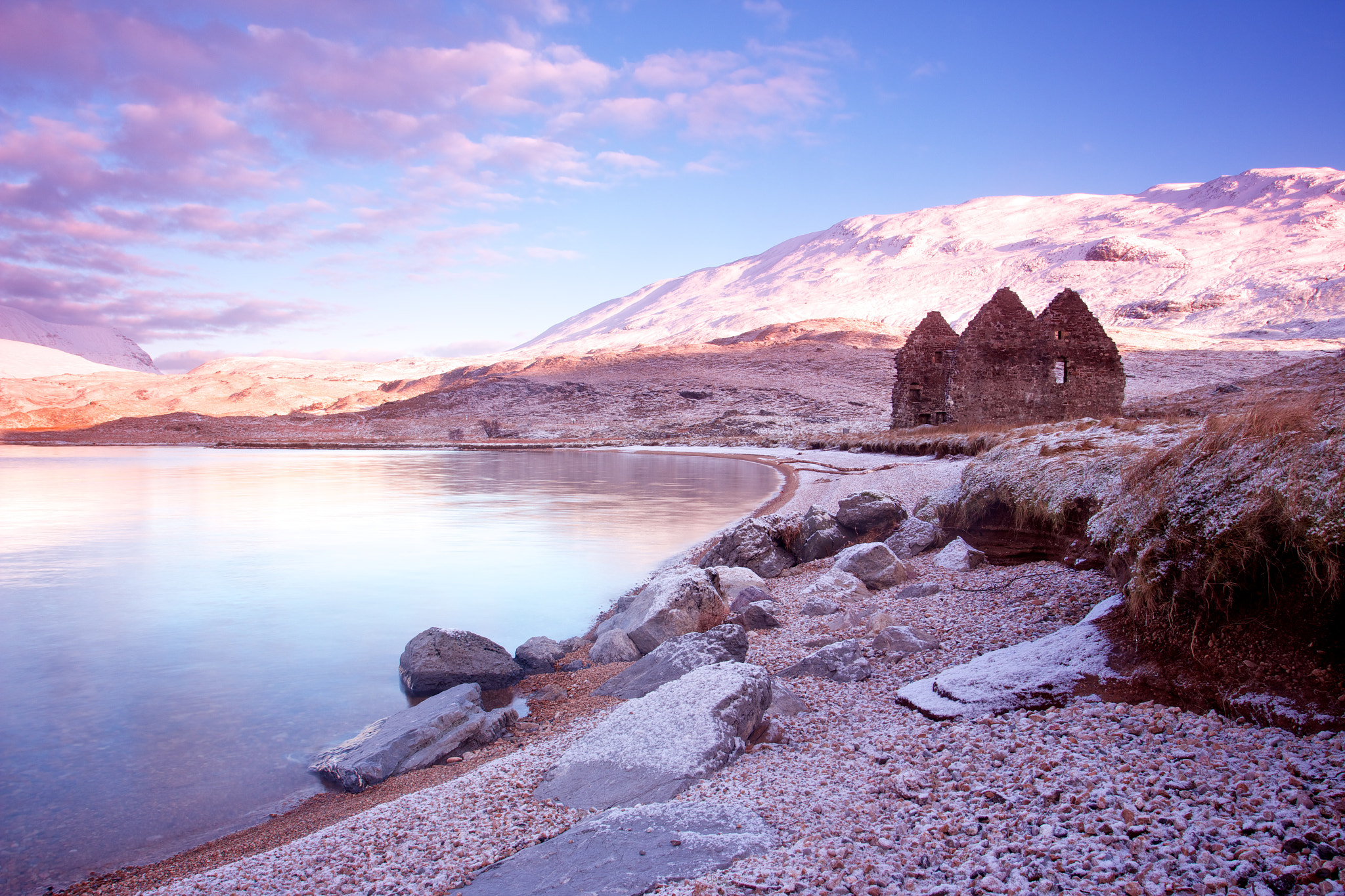 Canon EOS 70D + Canon EF 17-40mm F4L USM sample photo. Loch assynt photography