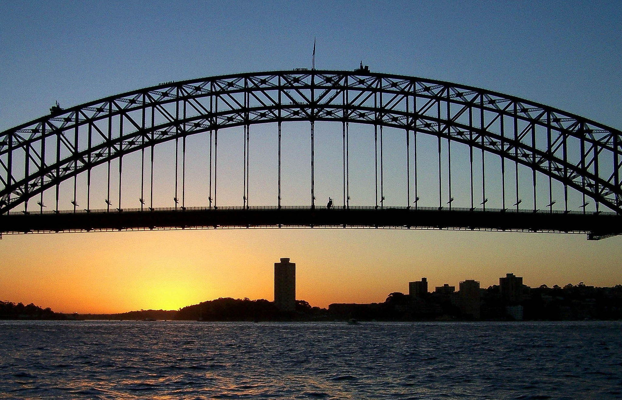 Kodak DX7590 ZOOM DIGITAL CAMERA sample photo. Sydney harbour bridge photography