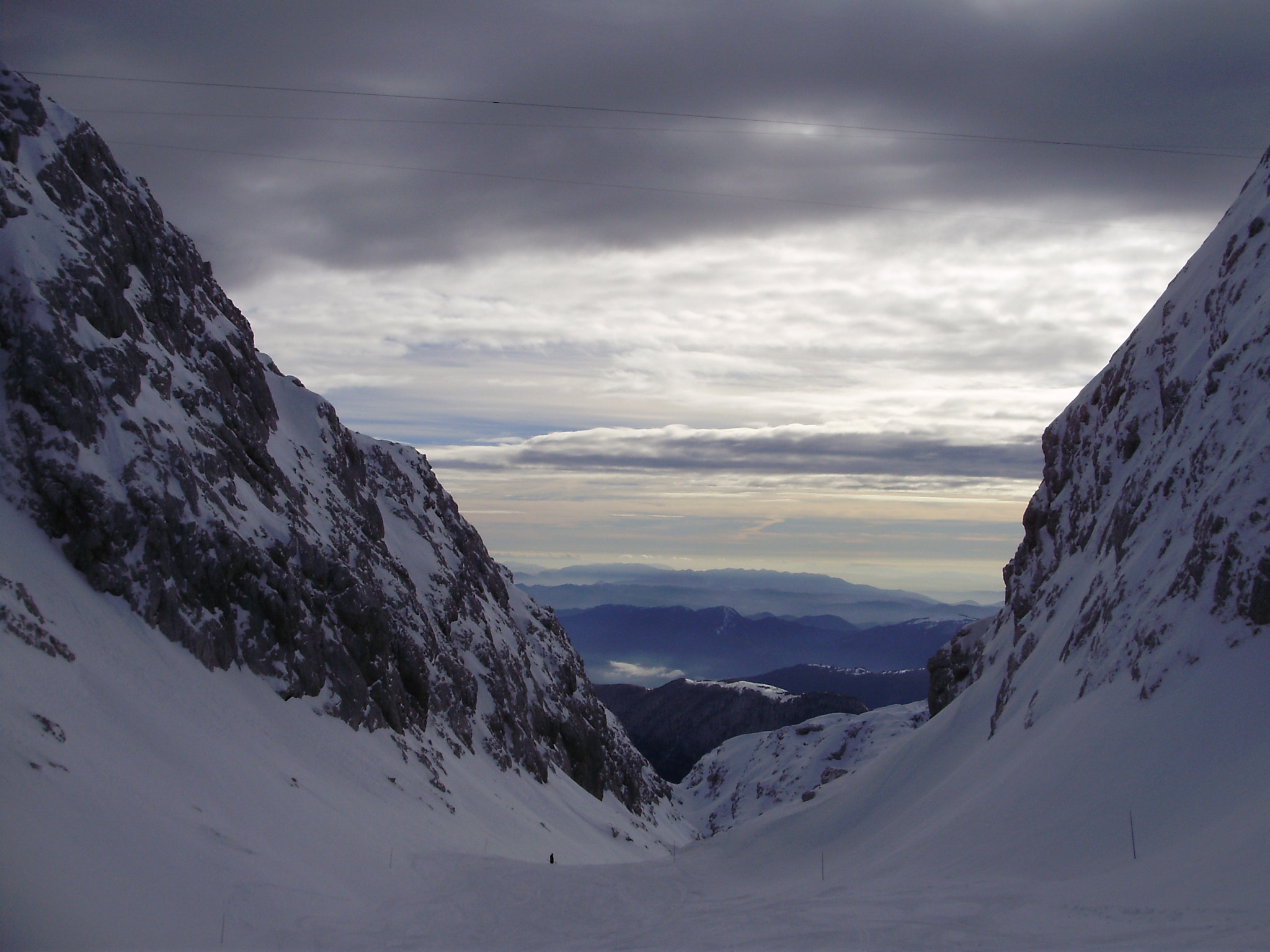 Olympus FE310,X840,C530 sample photo. Bovec winter photography