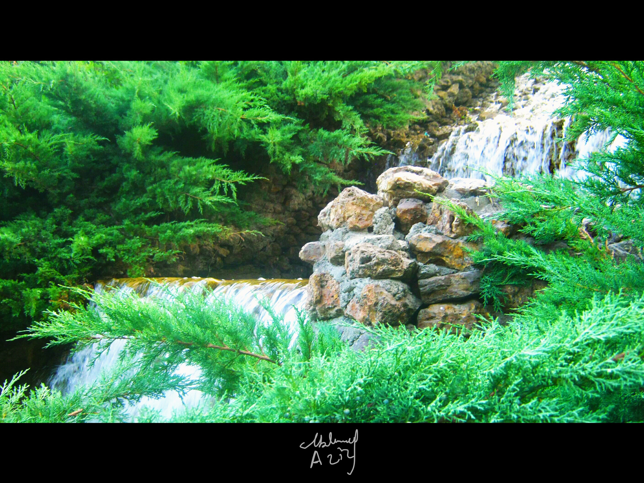 Canon PowerShot A800 sample photo. Waterfall  photography