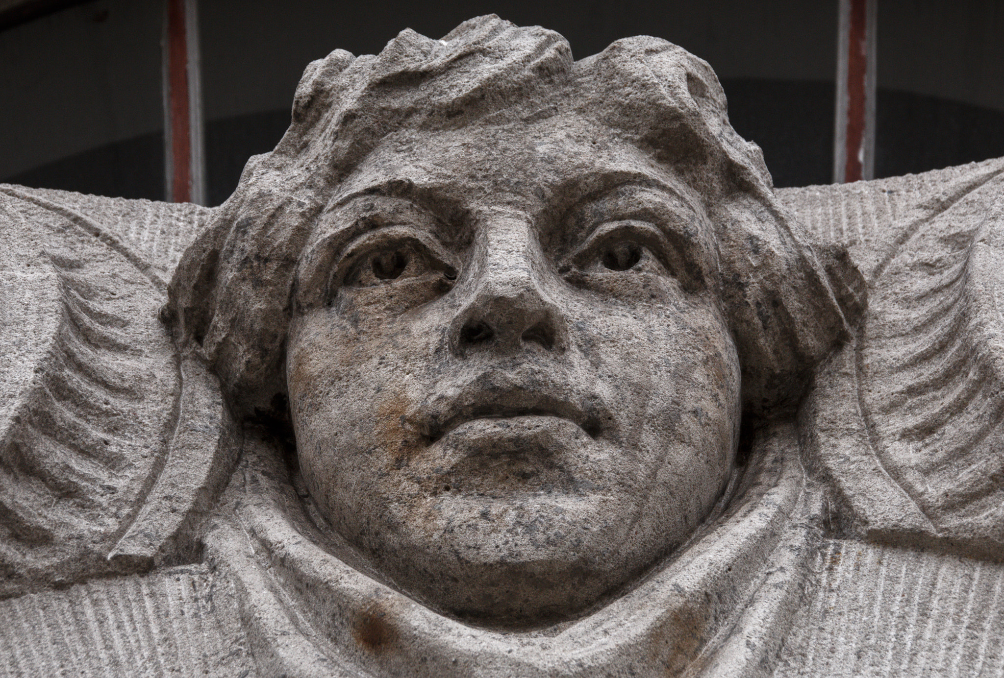 Sigma 18-250mm F3.5-6.3 DC OS HSM sample photo. Blue (sad) eyes - made in stone... photography
