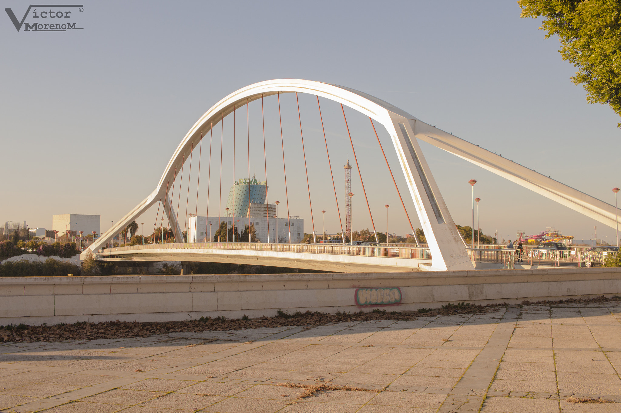 Canon EF-S 24mm F2.8 STM sample photo. Puente de la barqueta / barqueta´s bridge photography
