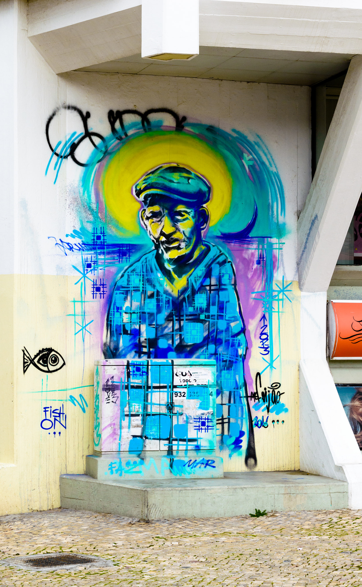 Sigma 24-70mm F2.8 EX DG HSM sample photo. Fisherman graff photography