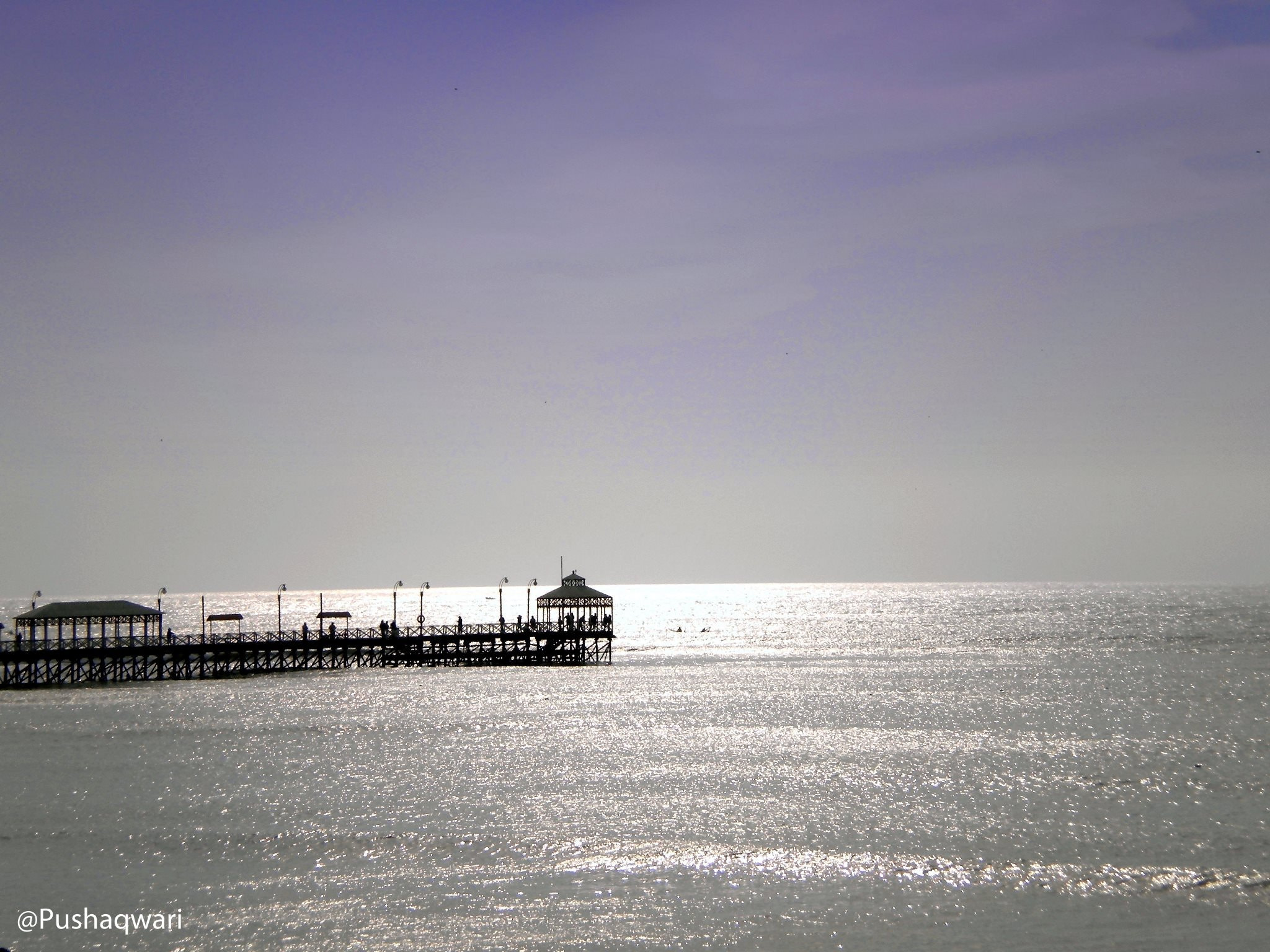 Nikon COOLPIX S203 sample photo. Sunset in huanchaco beach photography