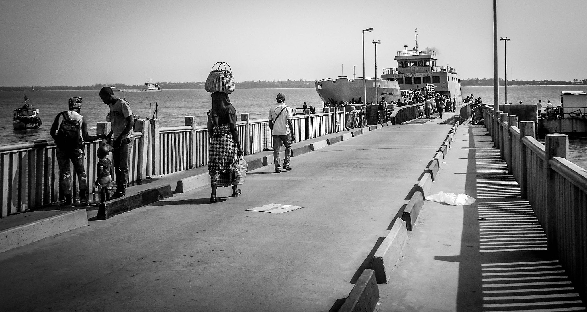 Sony Cyber-shot DSC-W330 sample photo. Maputo to catembe ferry photography