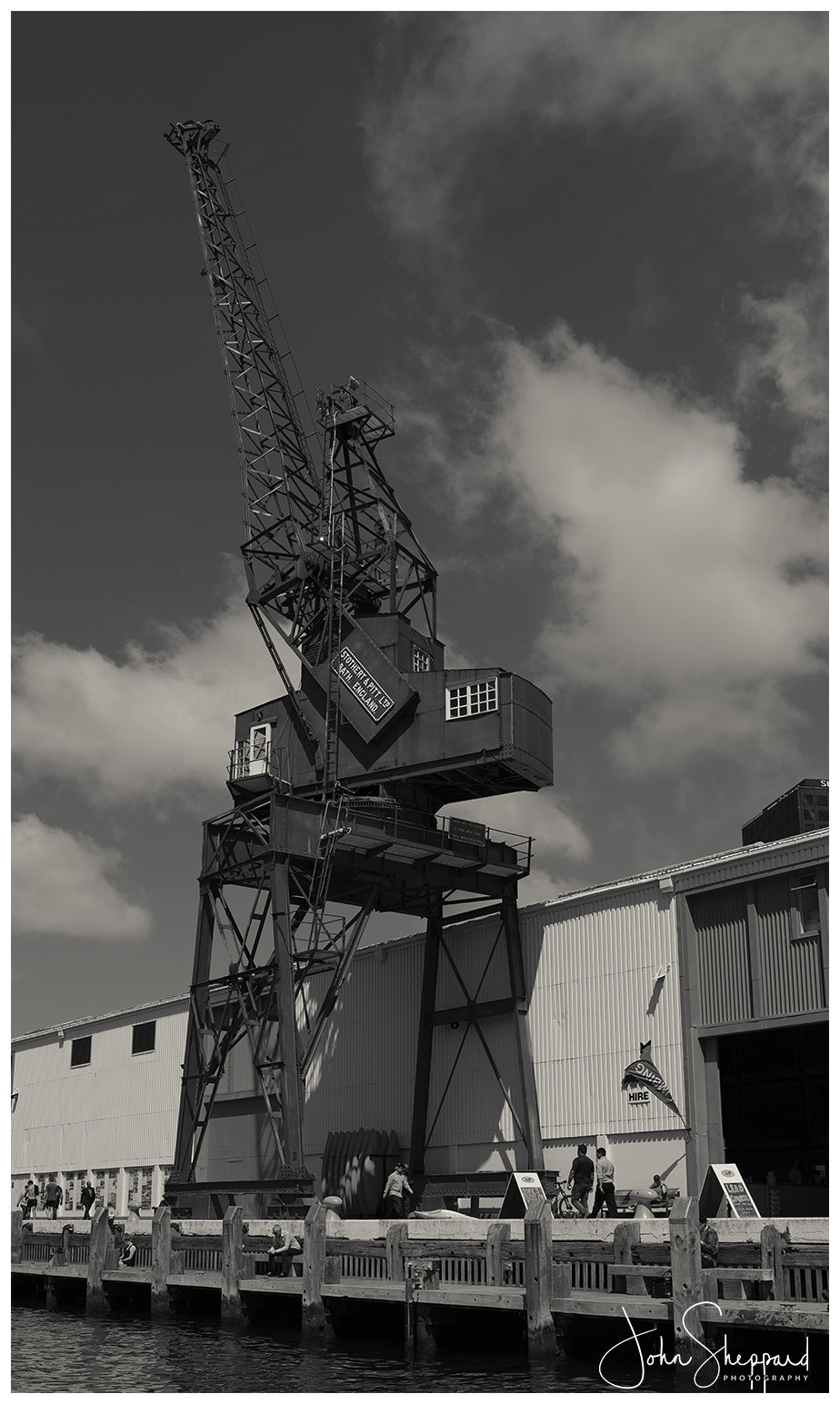 Canon EF 50mm F1.8 II sample photo. Crane photography