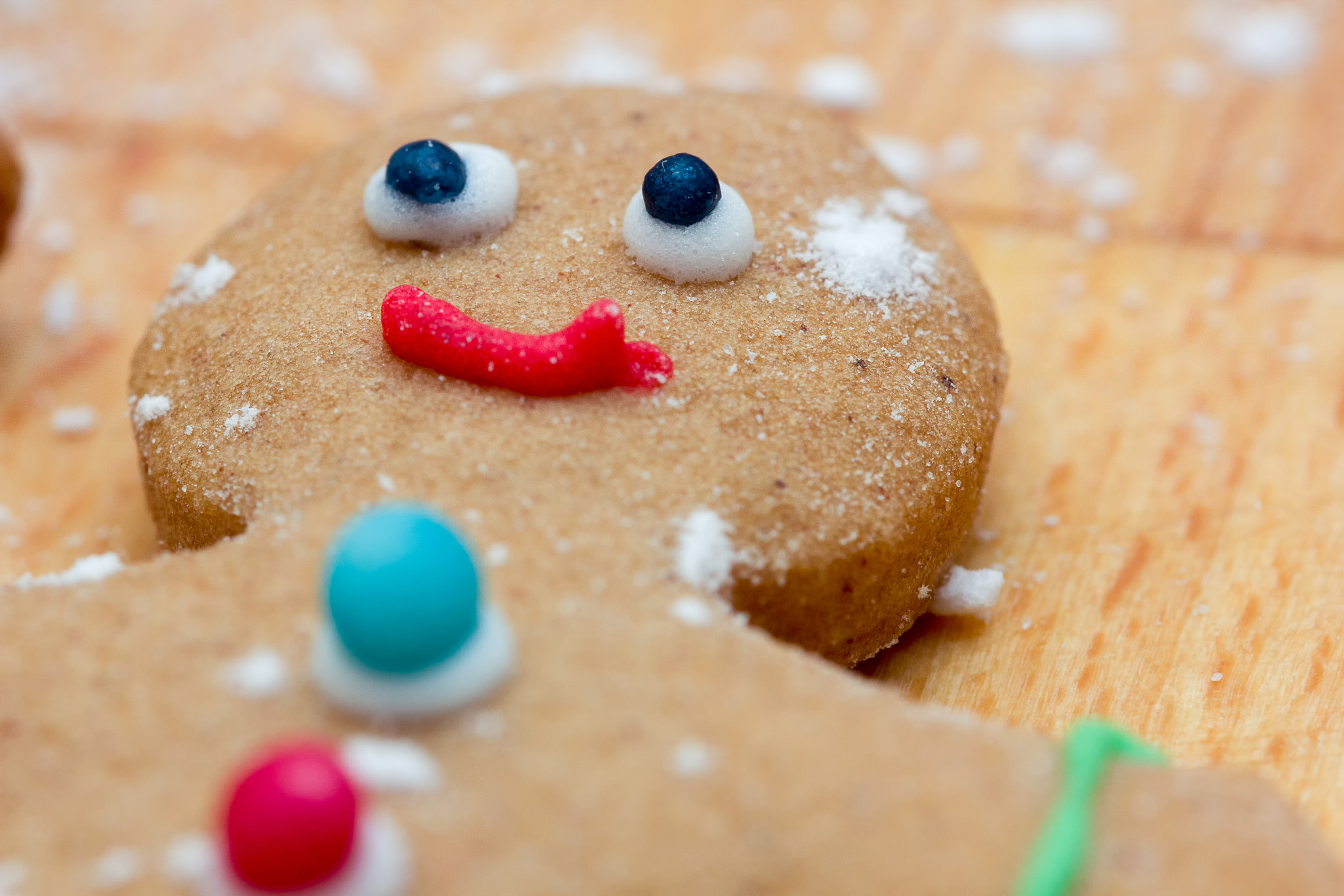 Canon EOS 60D + Sigma 105mm F2.8 EX DG OS HSM sample photo. Gingerbread man photography