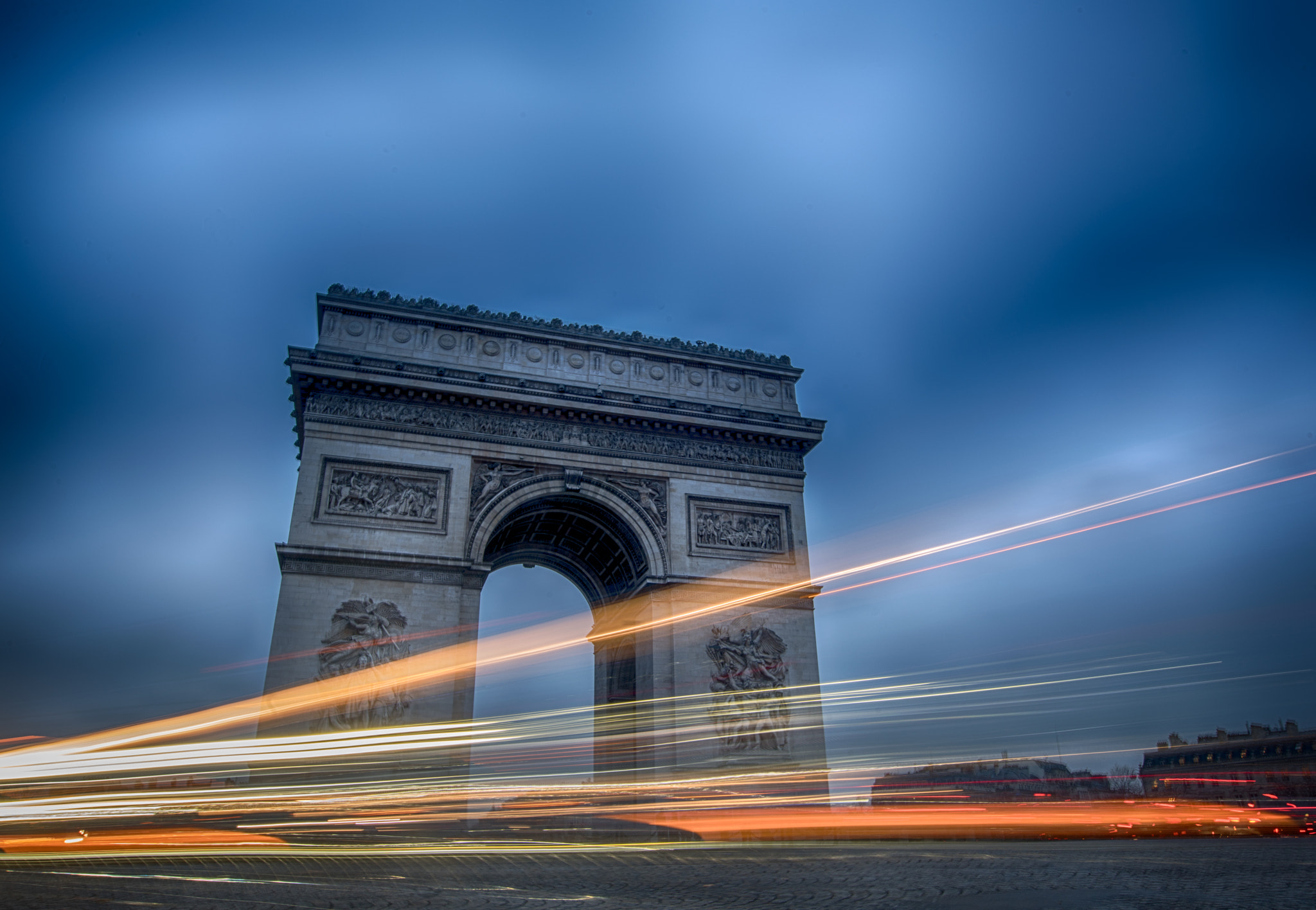 Sony a7R II + Canon EF 16-35mm F2.8L II USM sample photo. Arch of triumph photography
