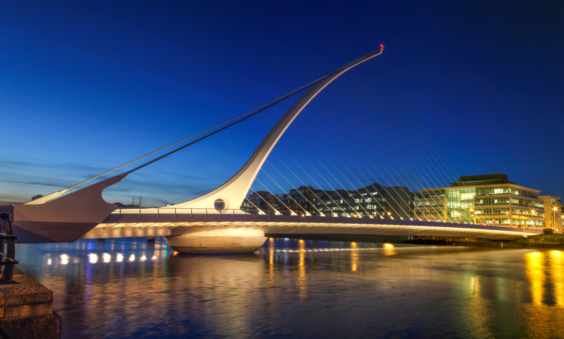 Canon EOS 60D + Canon EF 24-70mm F2.8L USM sample photo. Samuel beckett bridge.... photography