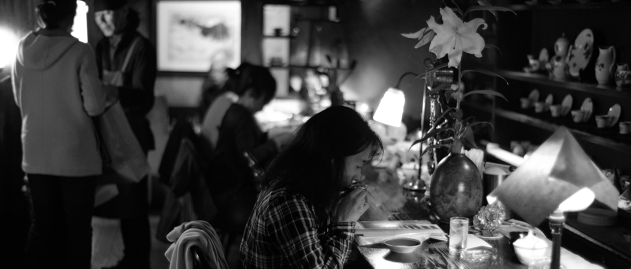 Nikon Df sample photo. Cafe photography