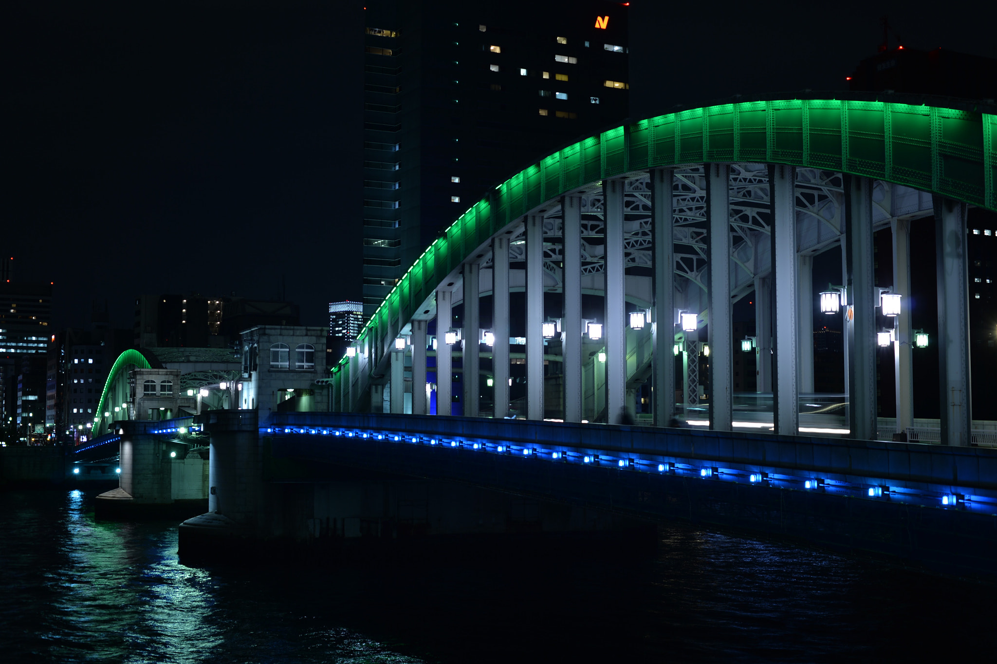 Nikon Df sample photo. 勝鬨橋 kachidoki bridge photography