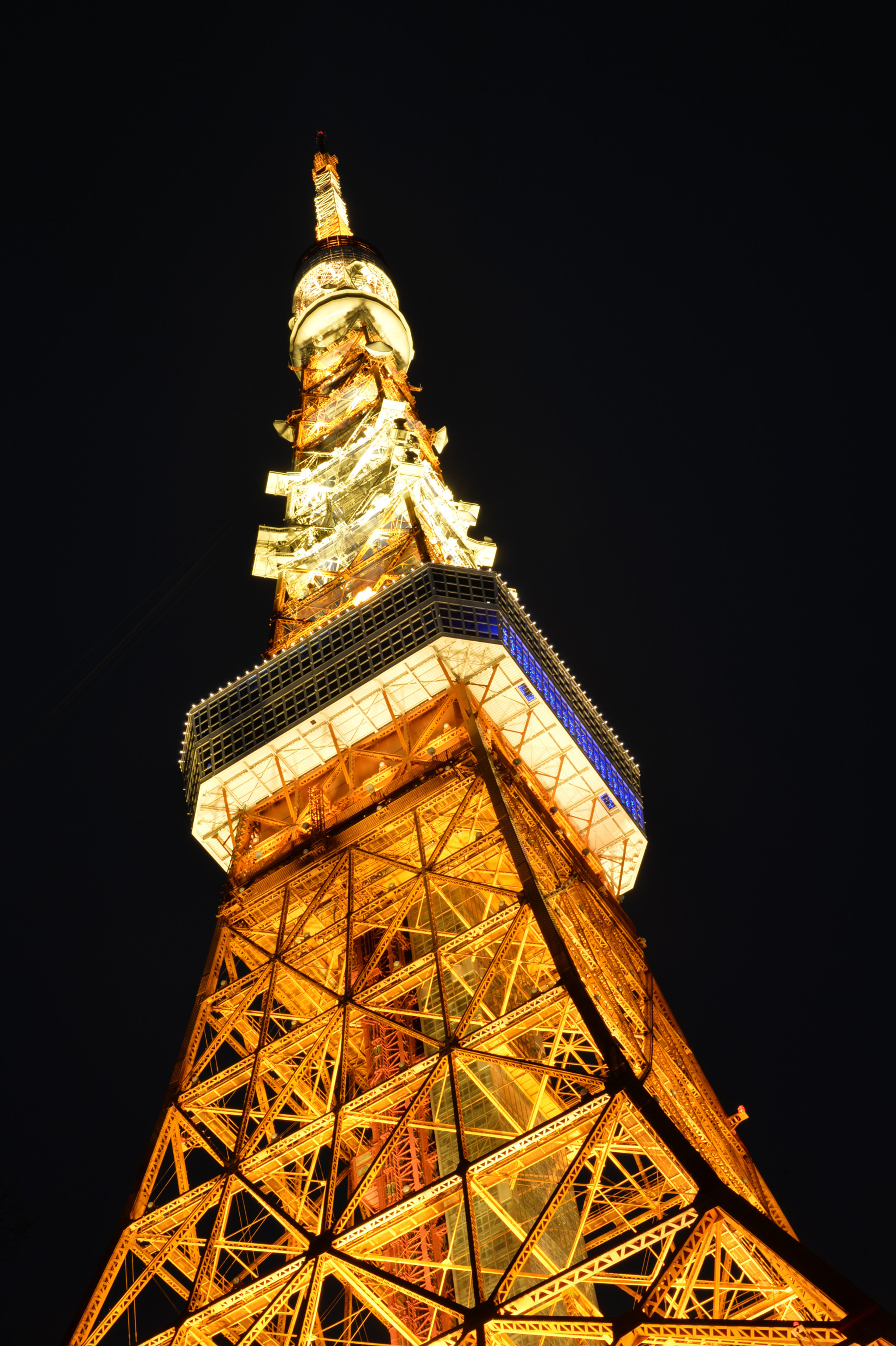 Nikon Df + ZEISS Makro-Planar T* 50mm F2 sample photo. Tokyo tower photography