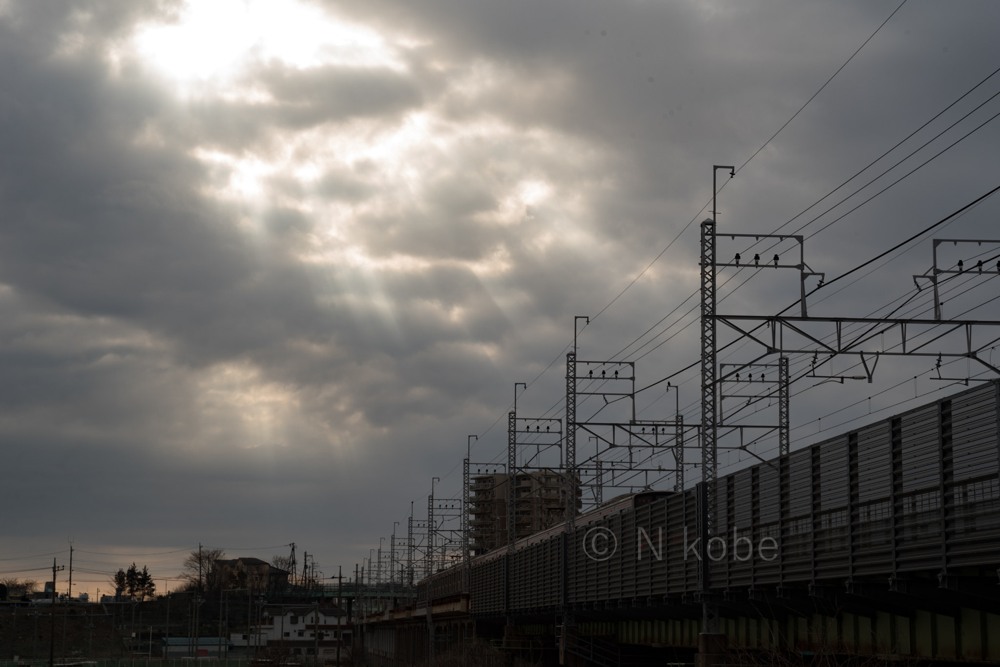 Nikon D750 sample photo. Jr musashino line　jr武蔵野線 photography