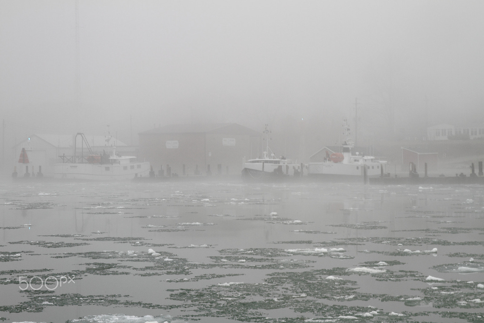 Canon EOS 7D sample photo. Icy harbour photography