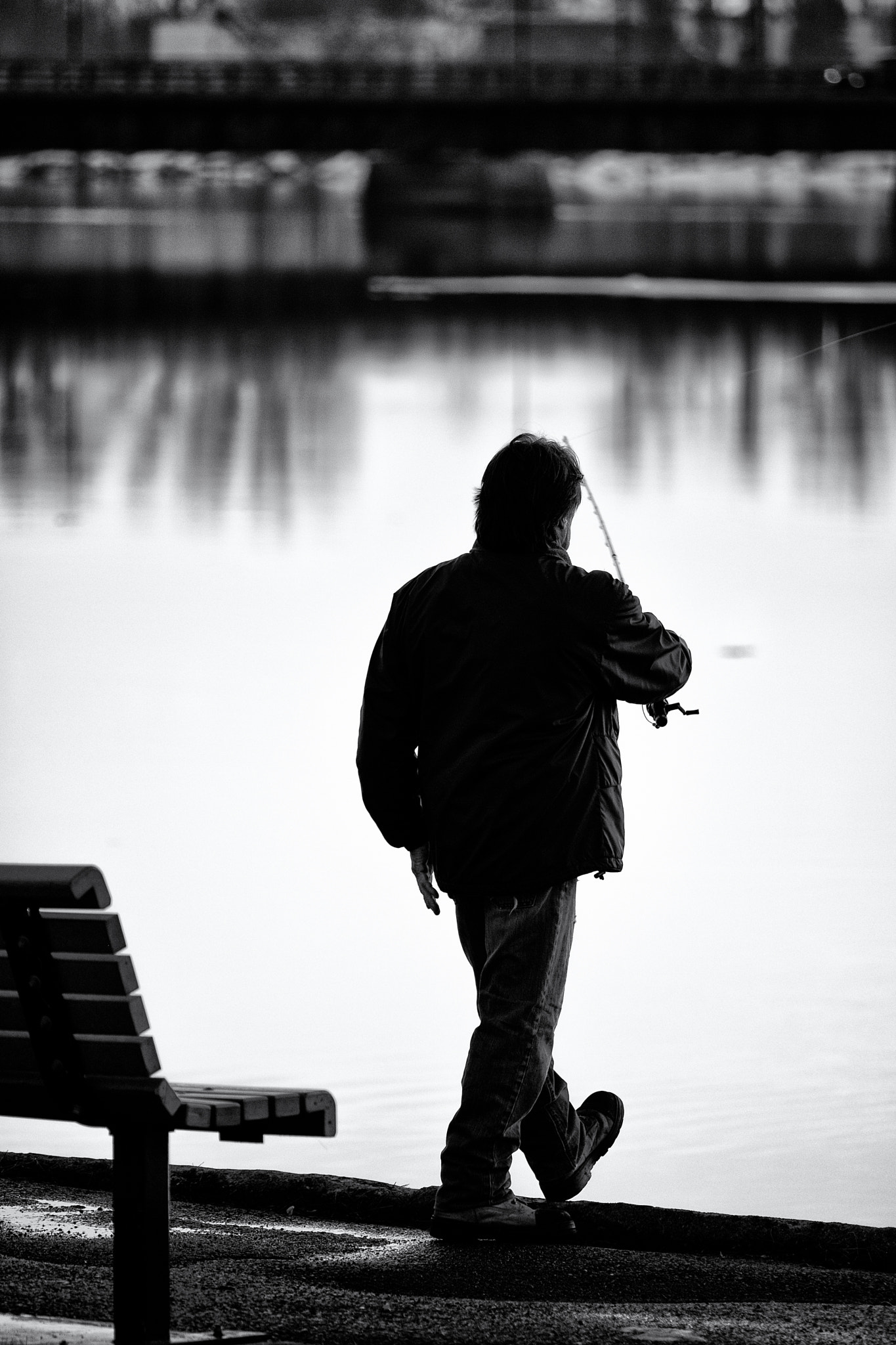 XF50-140mmF2.8 R LM OIS WR + 1.4x sample photo. Fisher man photography