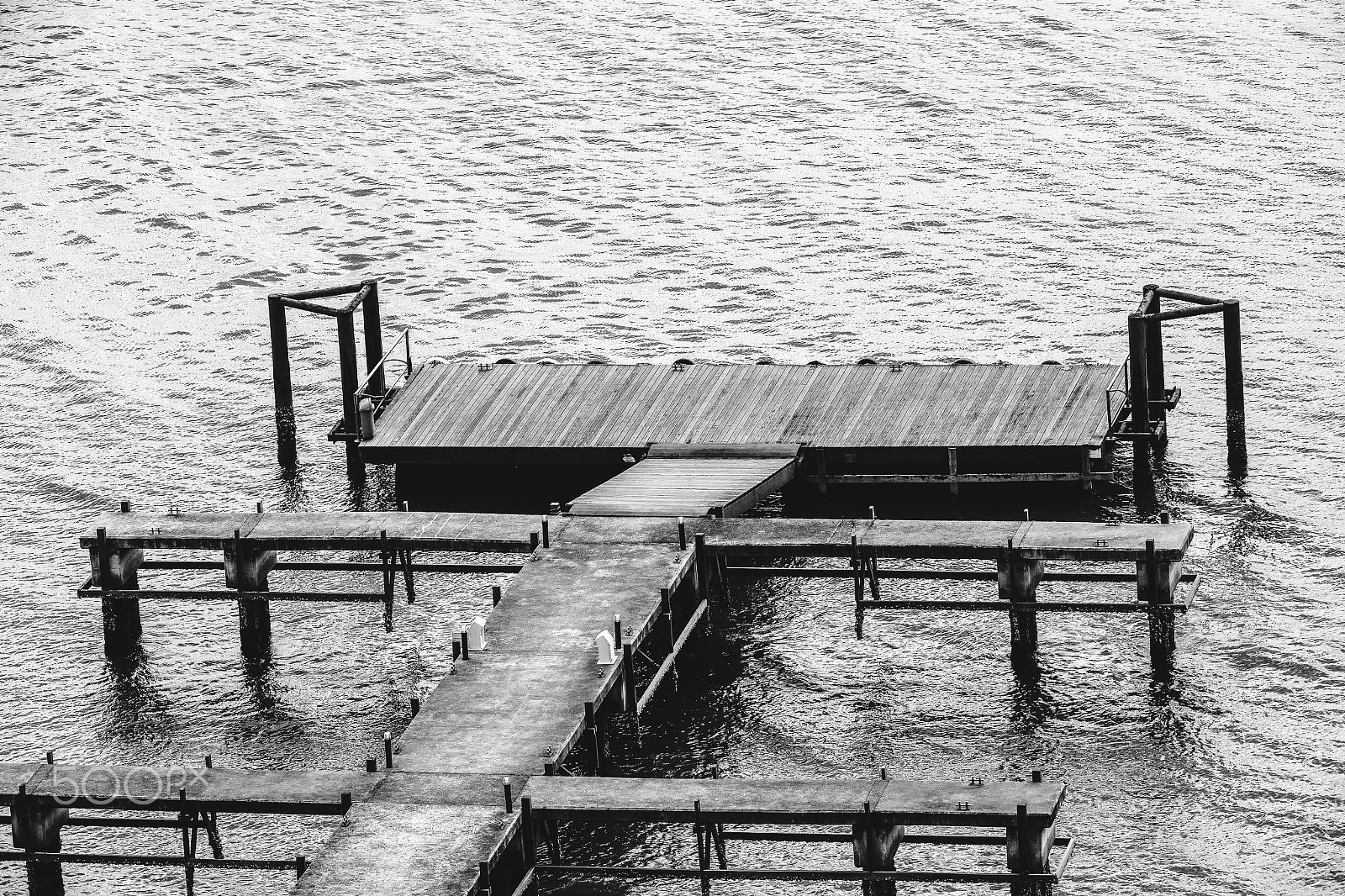 Nikon D800 sample photo. Deck bw photography