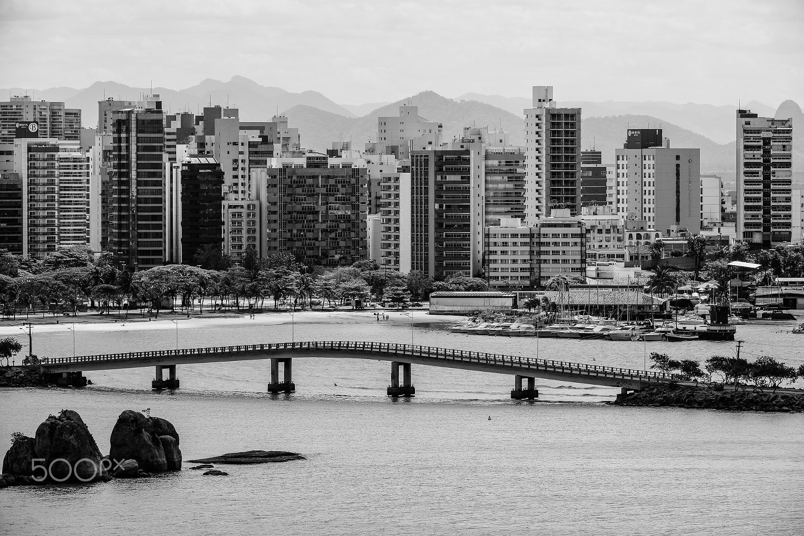 Nikon D800 sample photo. Bridge bw photography