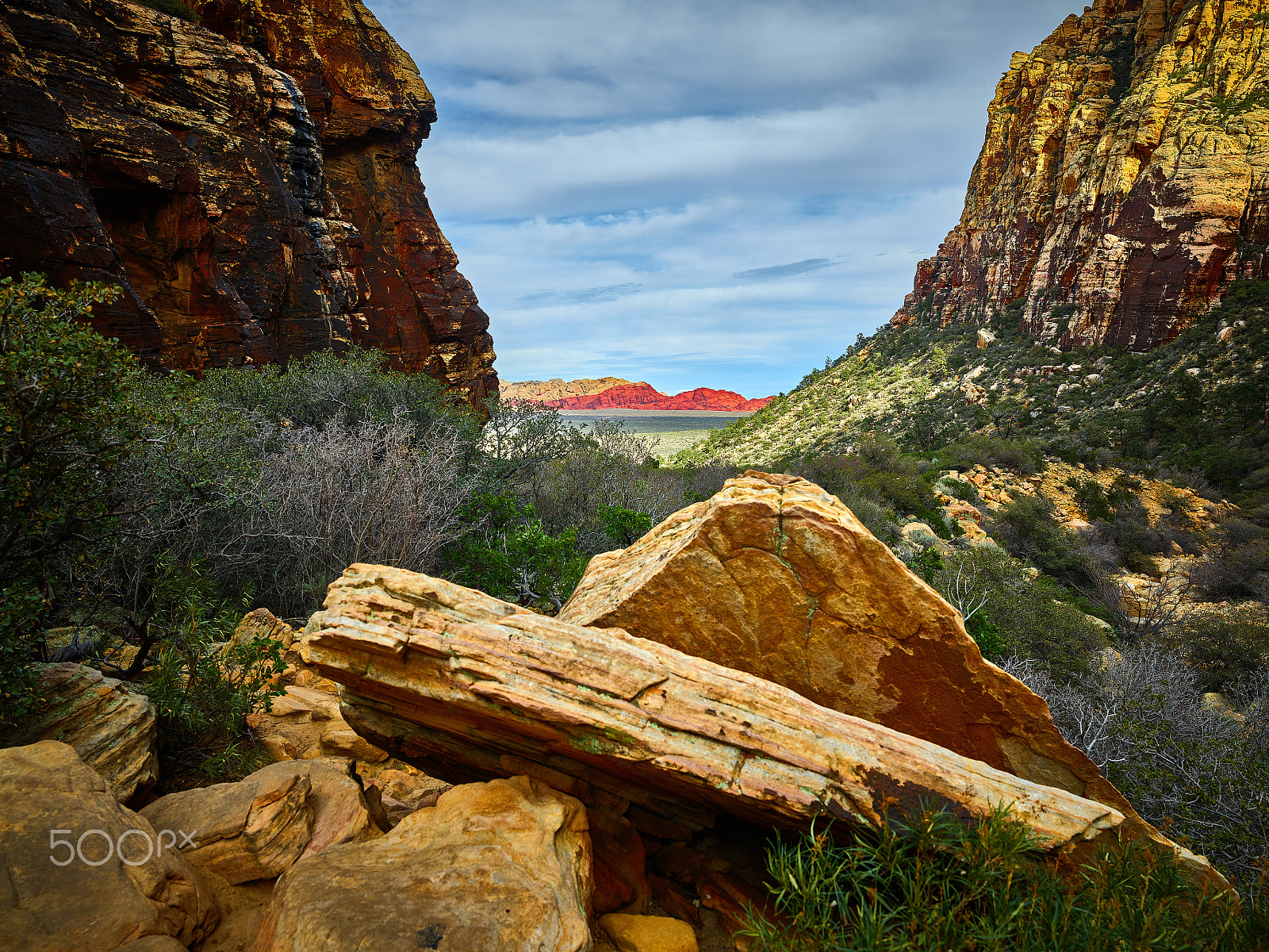 Phase One IQ3 100MP + Schneider Kreuznach LS 35mm LS f/3.5 sample photo. Hiking in red rock photography