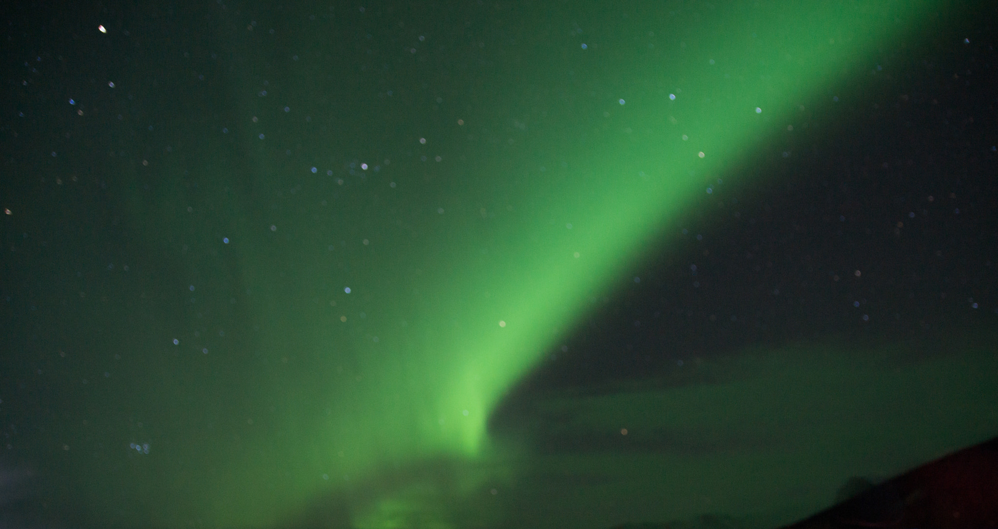 17-50mm F2.8 sample photo. Stunning display of aurora borealis photography
