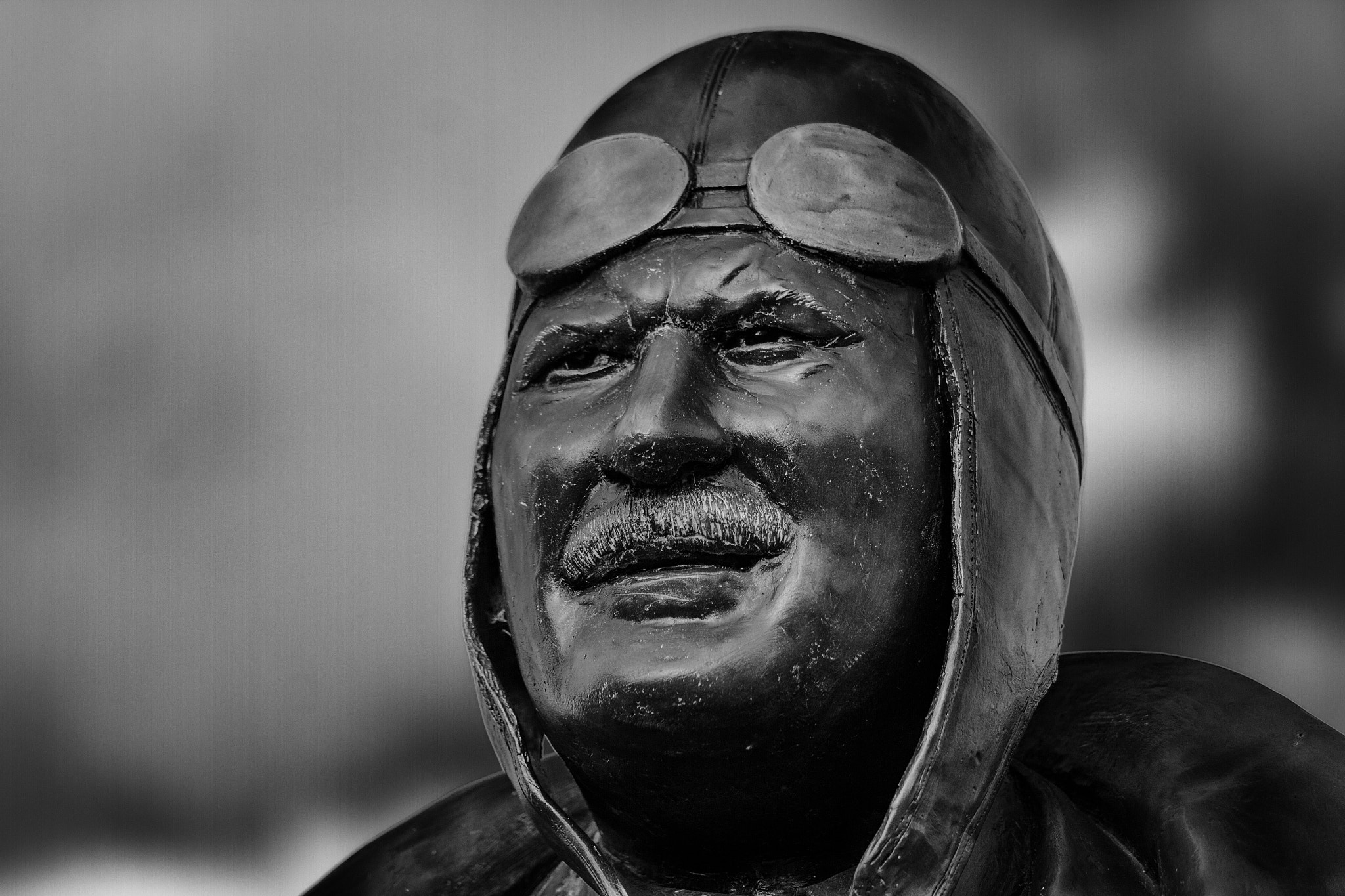 Canon EF-S 55-250mm F4-5.6 IS STM sample photo. Statue viii 170222 photography