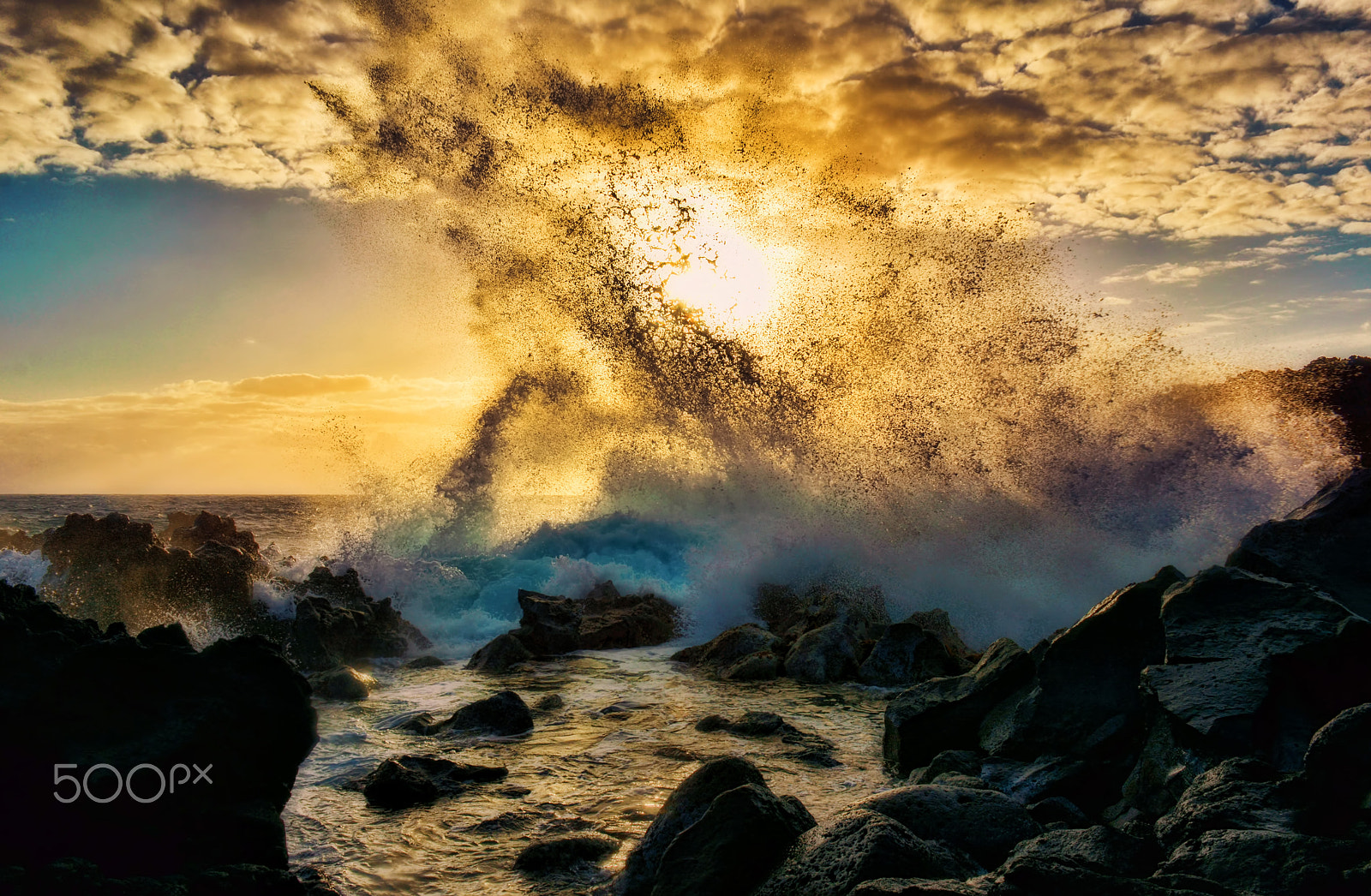 Nikon D7100 sample photo. Sunrise seascape photography