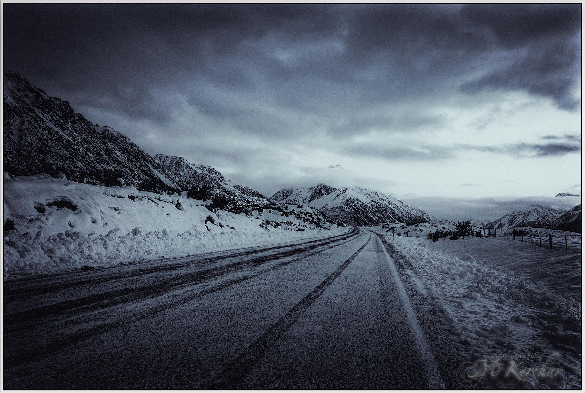 Canon EOS-1D X sample photo. Mount cook drive photography