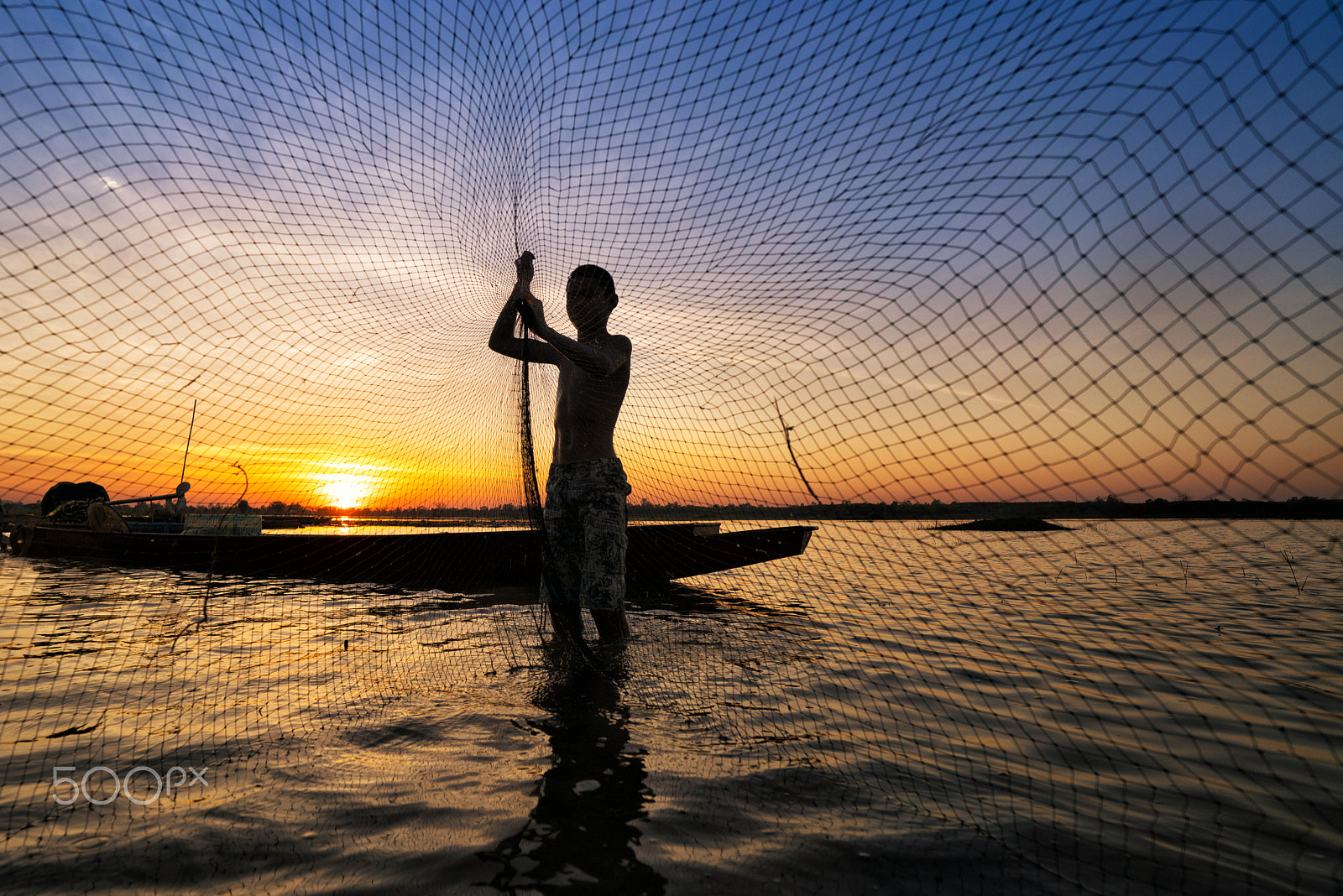 Sony a7R II sample photo. Fisherman photography