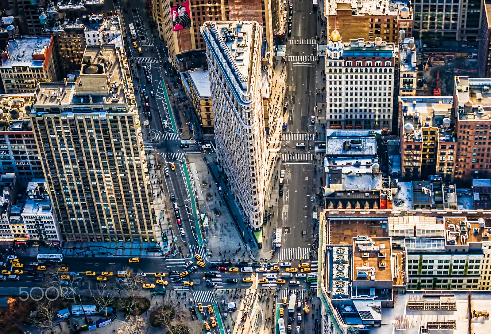 Nikon D3S sample photo. 23rd st aerial view photography