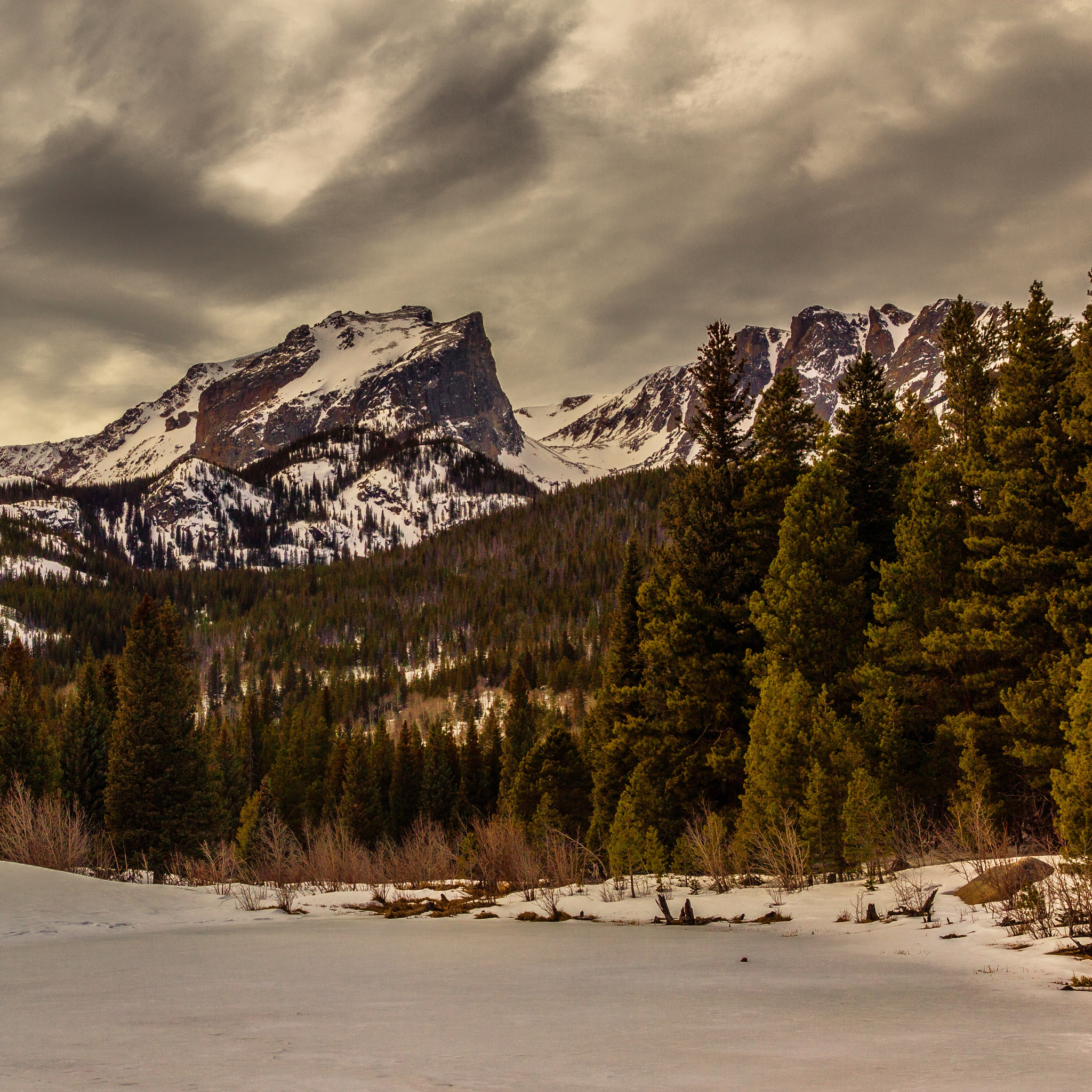 Tamron SP AF 17-50mm F2.8 XR Di II LD Aspherical (IF) sample photo. Sprague lake, rocky mountain national park photography