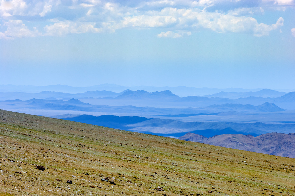 Nikon D2X sample photo. Mountains photography