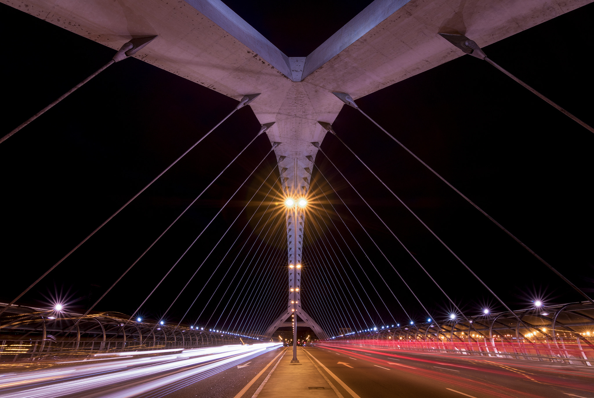 Nikon D500 sample photo. Night millenium photography