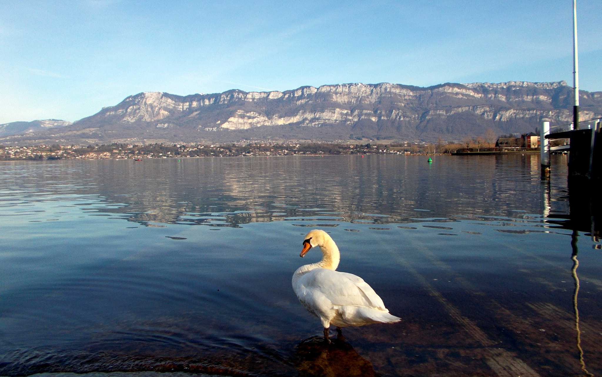 Nikon COOLPIX L27 sample photo. Lac du bourget (savoie) photography