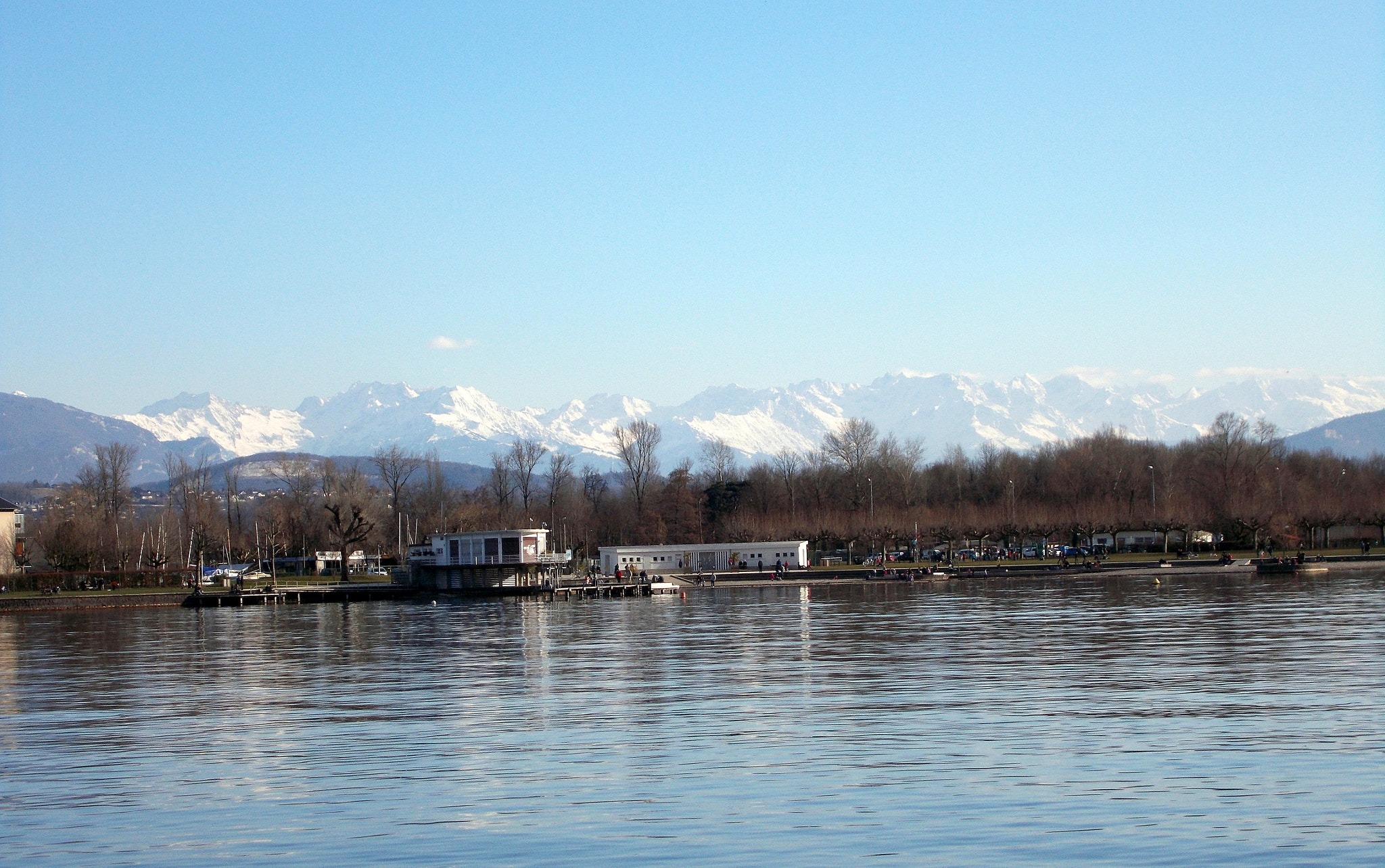 Nikon COOLPIX L27 sample photo. Lac du bourget (savoie) photography