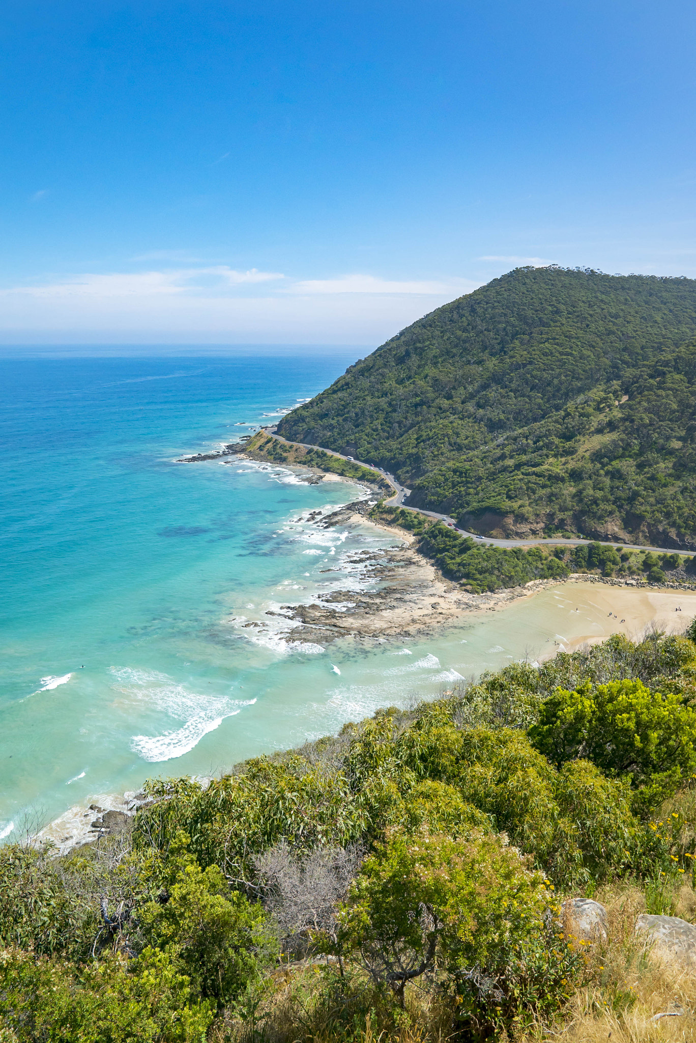 Sony a7S II sample photo. Coastline of a rocky beach along the great ocean road photography