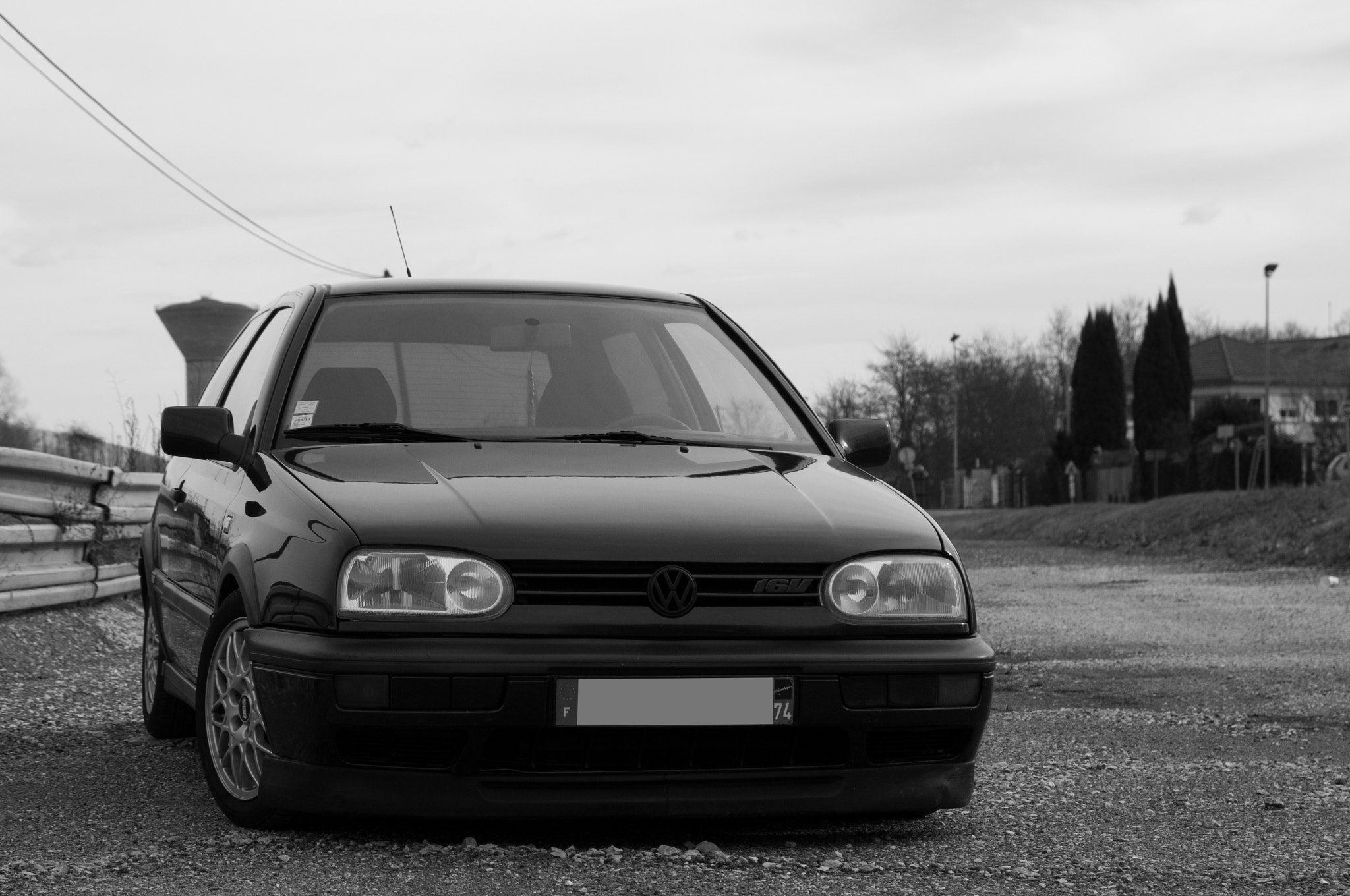 Nikon D300 sample photo. Golf gti 16v photography