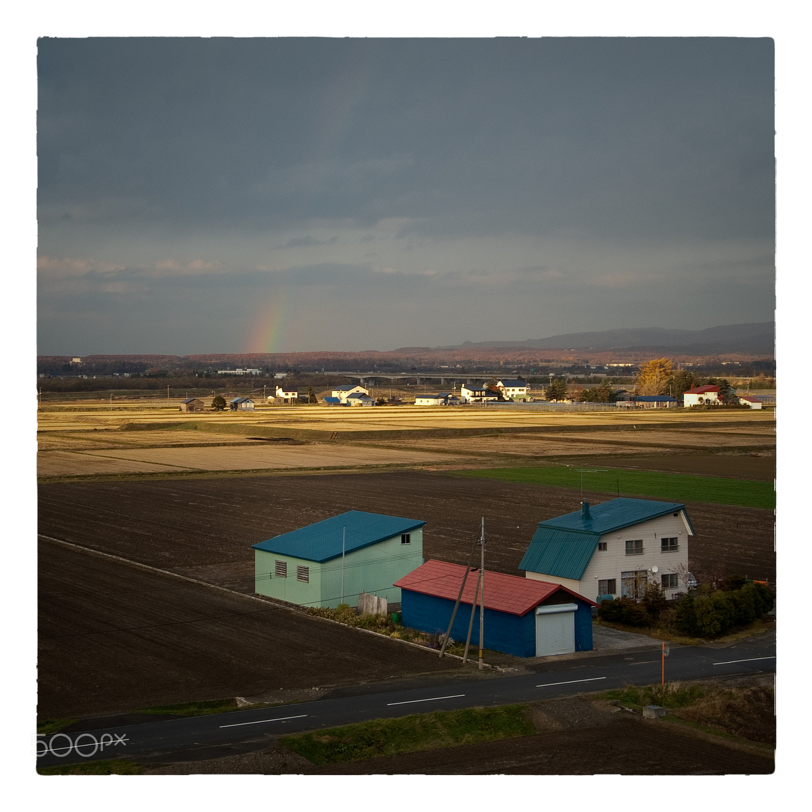 KONICA MINOLTA DYNAX 7D sample photo. Rainbow end photography