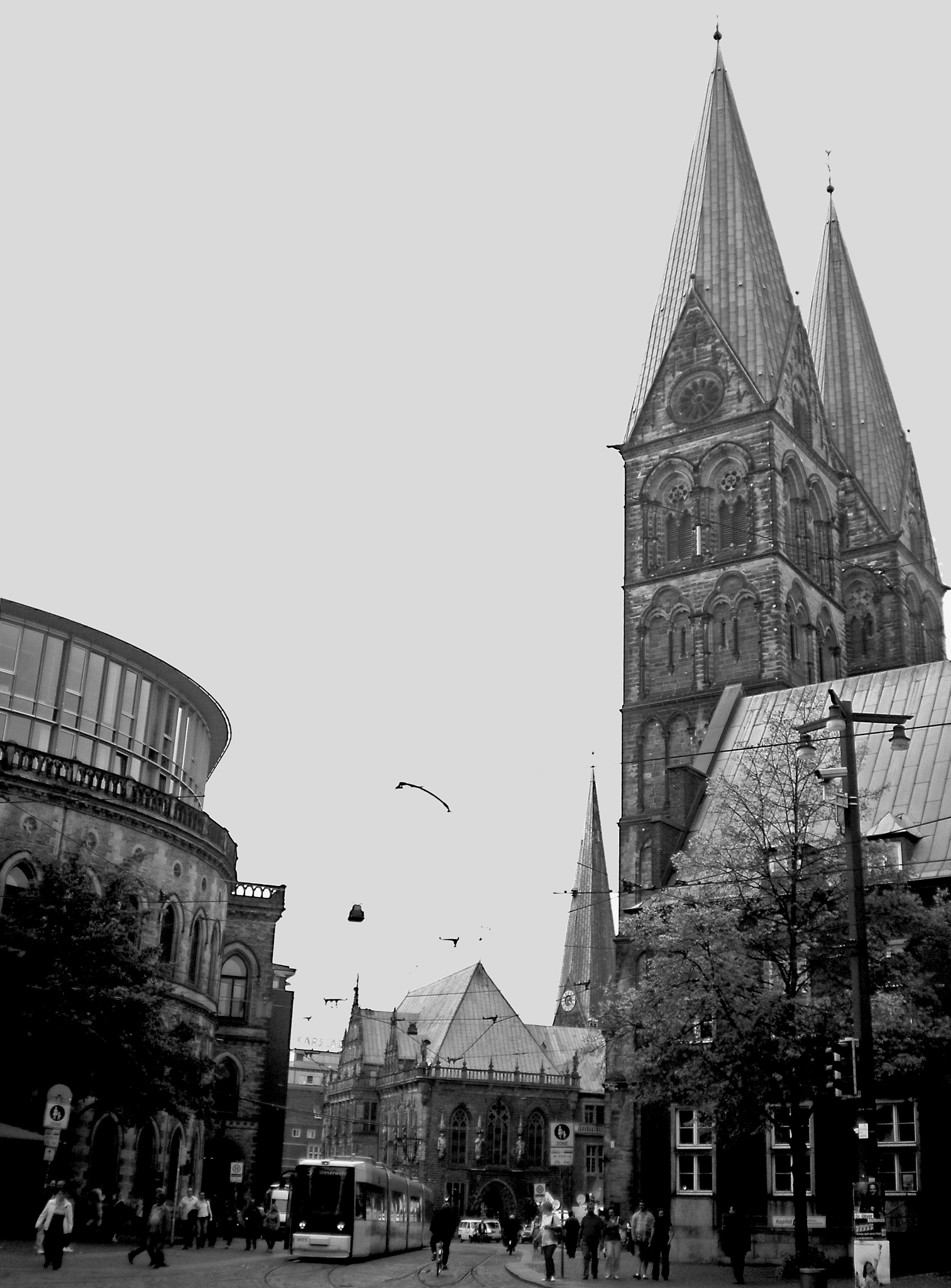 Olympus FE230/X790 sample photo. Street in bremen photography