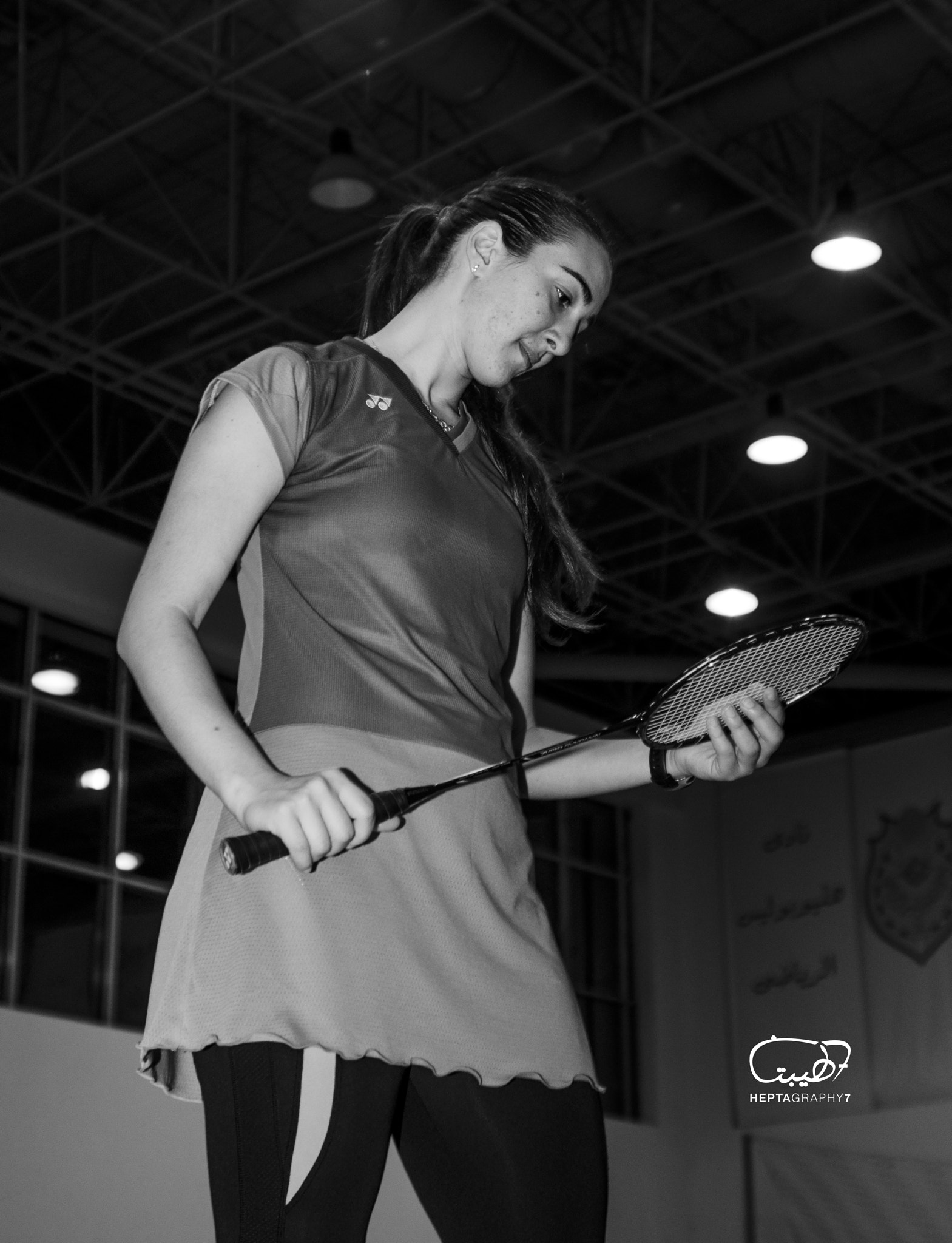 Nikon D90 sample photo. Badminton champion photography