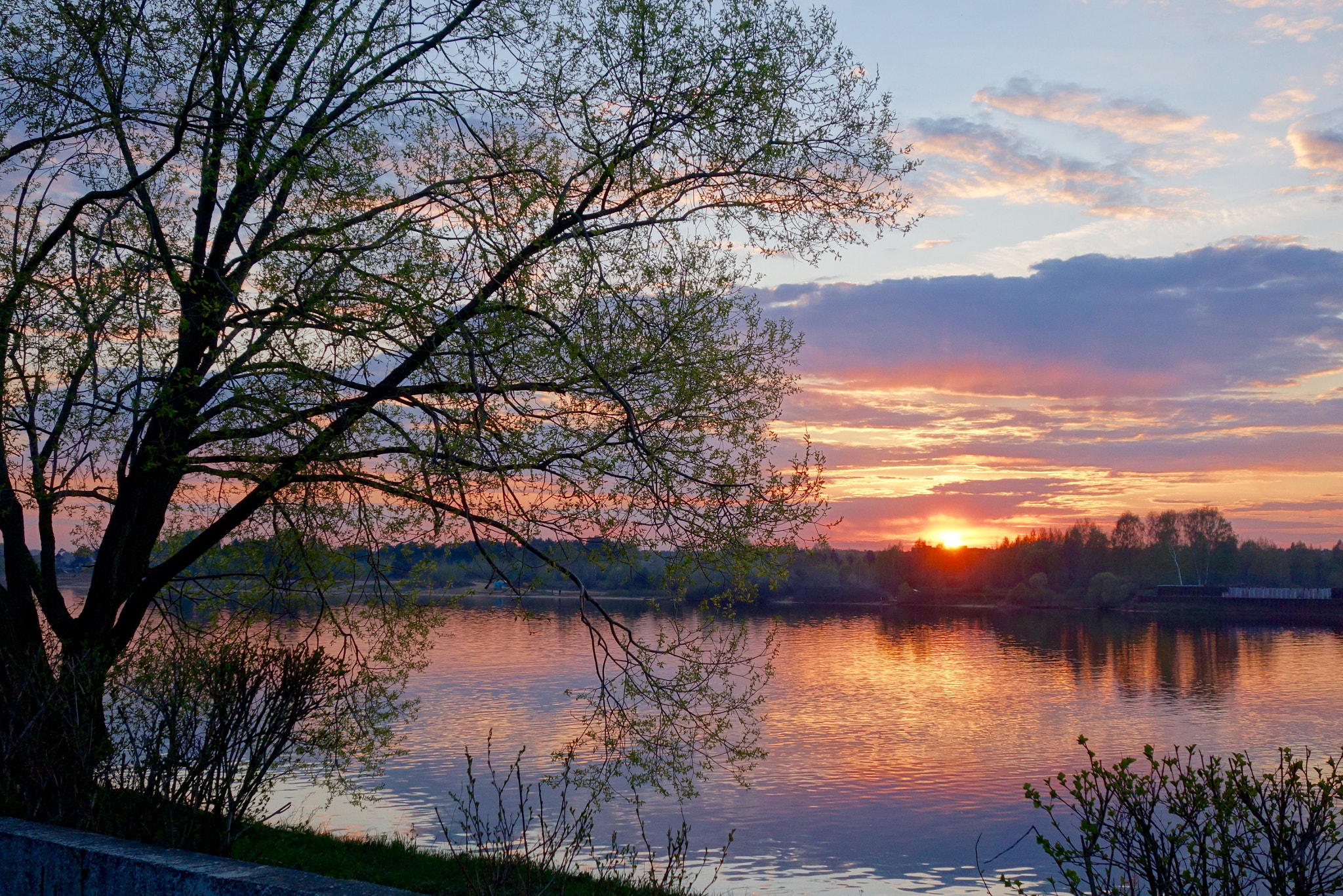 Sony Cyber-shot DSC-QX100 sample photo. Volga's landscape photography