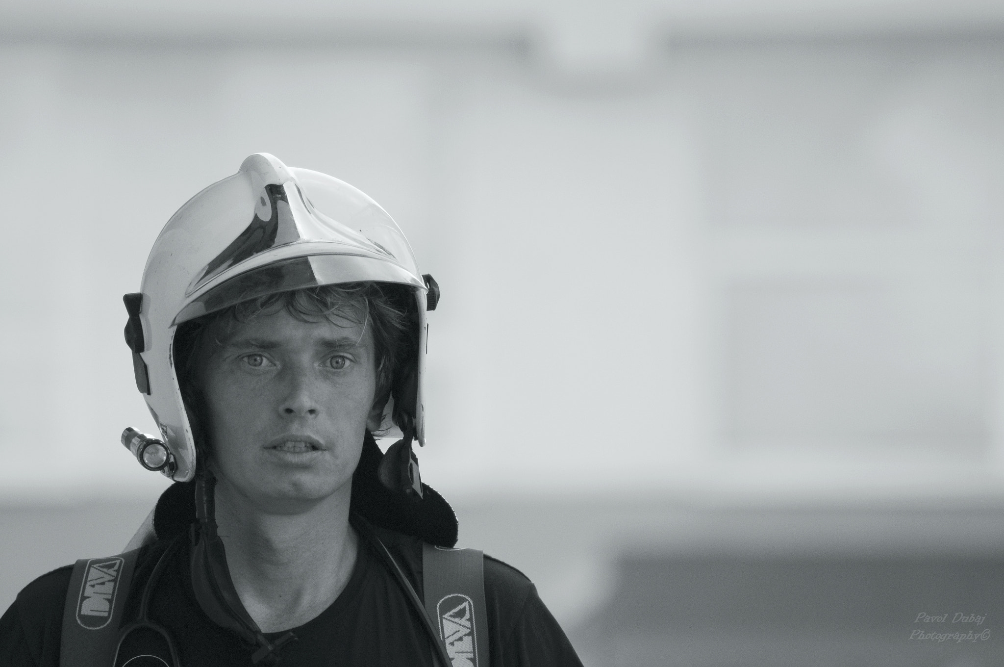 Nikon AF Nikkor 70-300mm F4-5.6G sample photo. Fireman photography